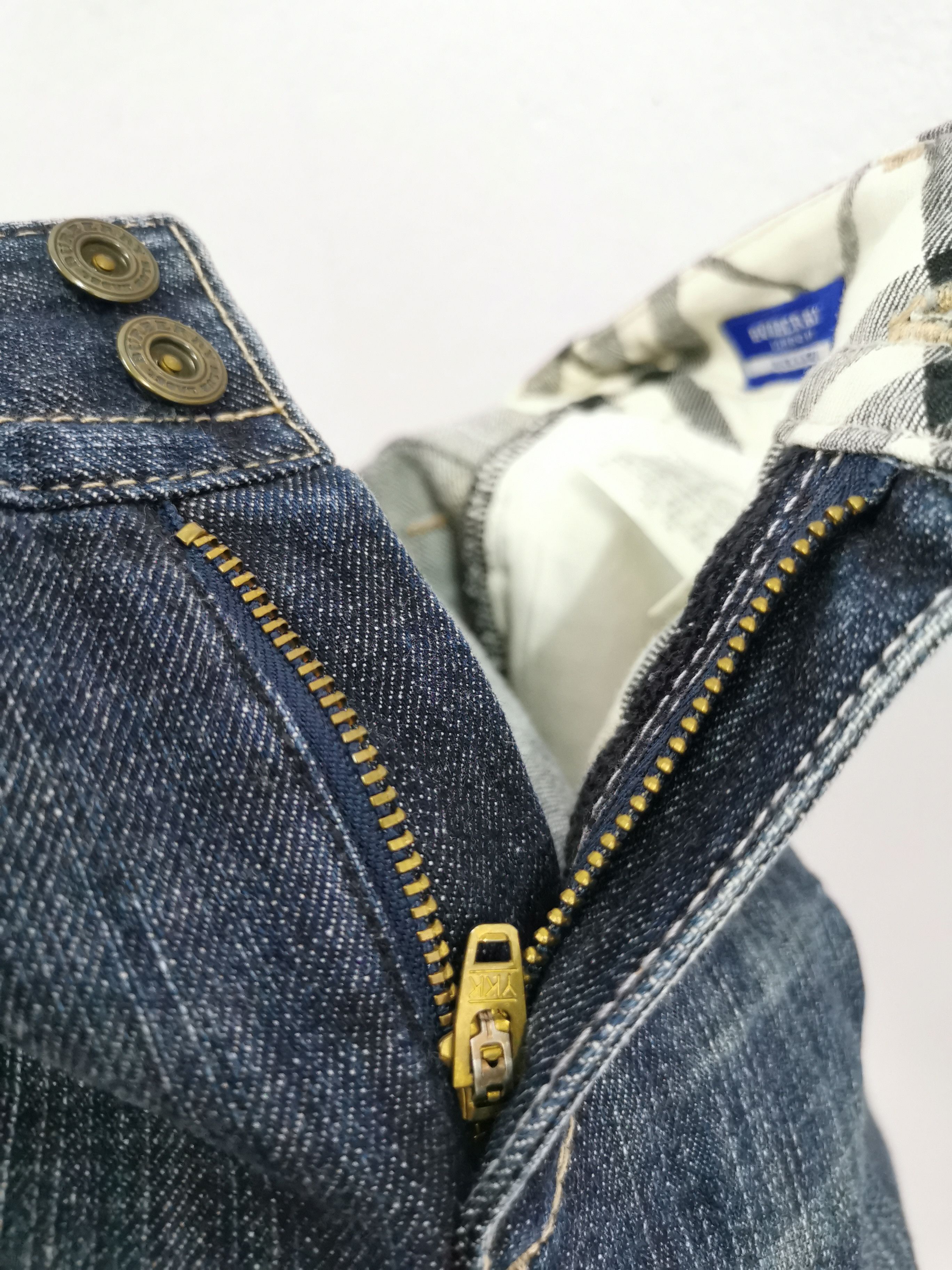 Burberry × Designer × Vintage Rare 90' Vintage Burberry London Blue Label 3Quarter Pants Size US 26 / EU 42 - 8 Thumbnail