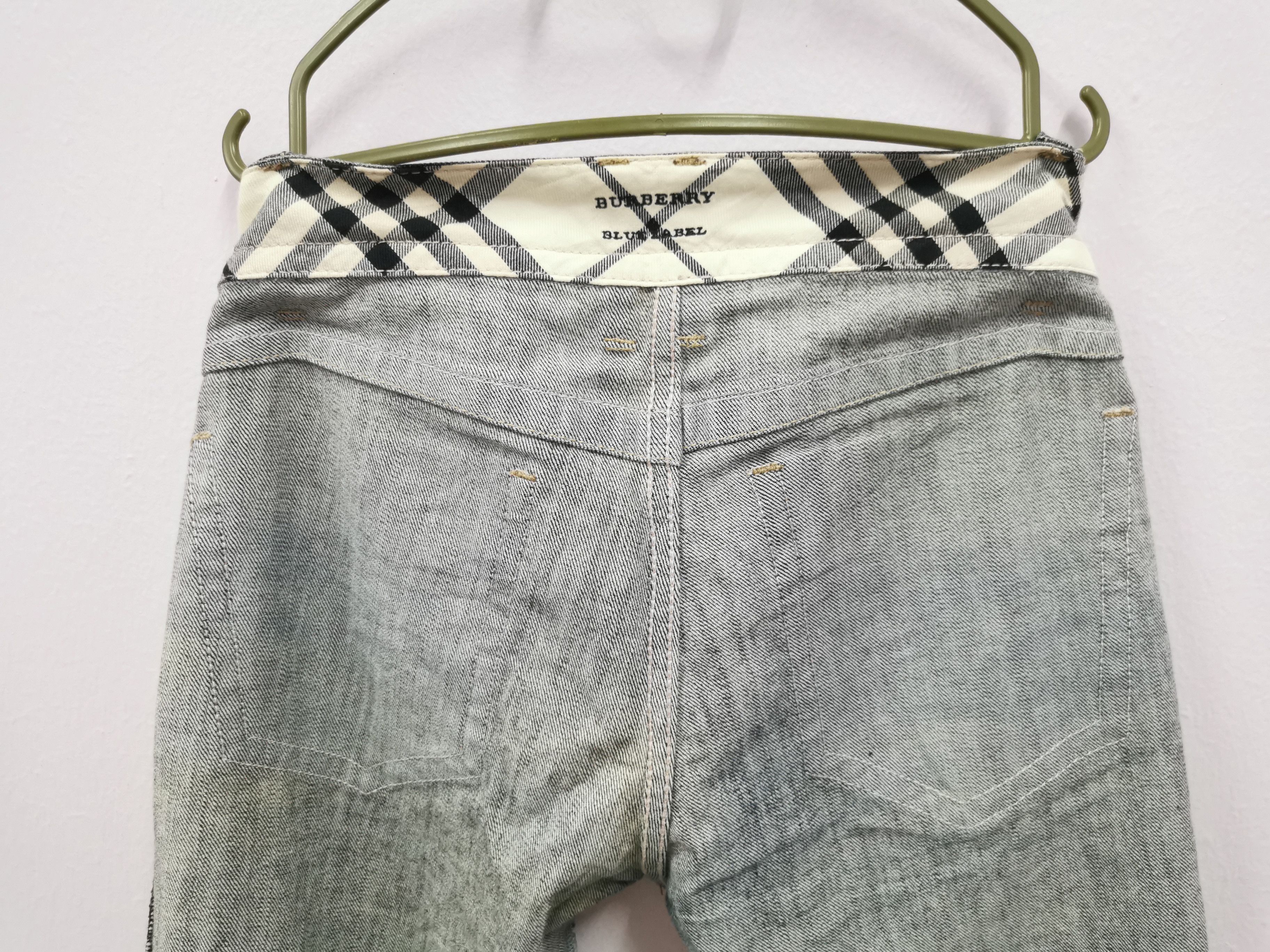 Burberry × Designer × Vintage Rare 90' Vintage Burberry London Blue Label 3Quarter Pants Size US 26 / EU 42 - 12 Thumbnail