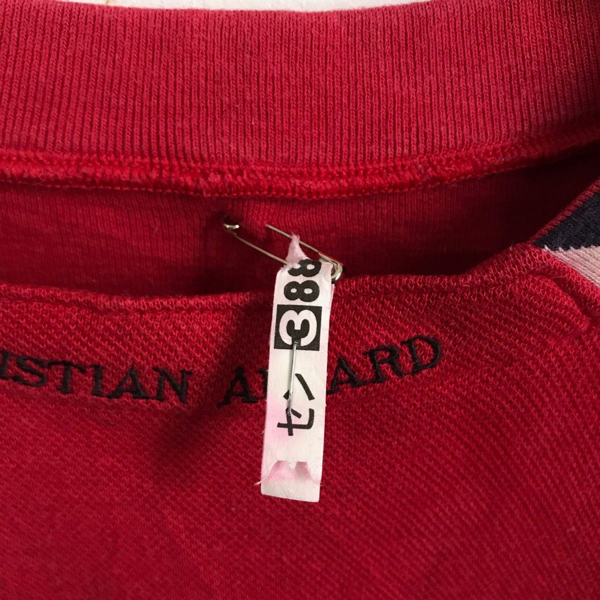 christian aujard mock neck embroidered swe