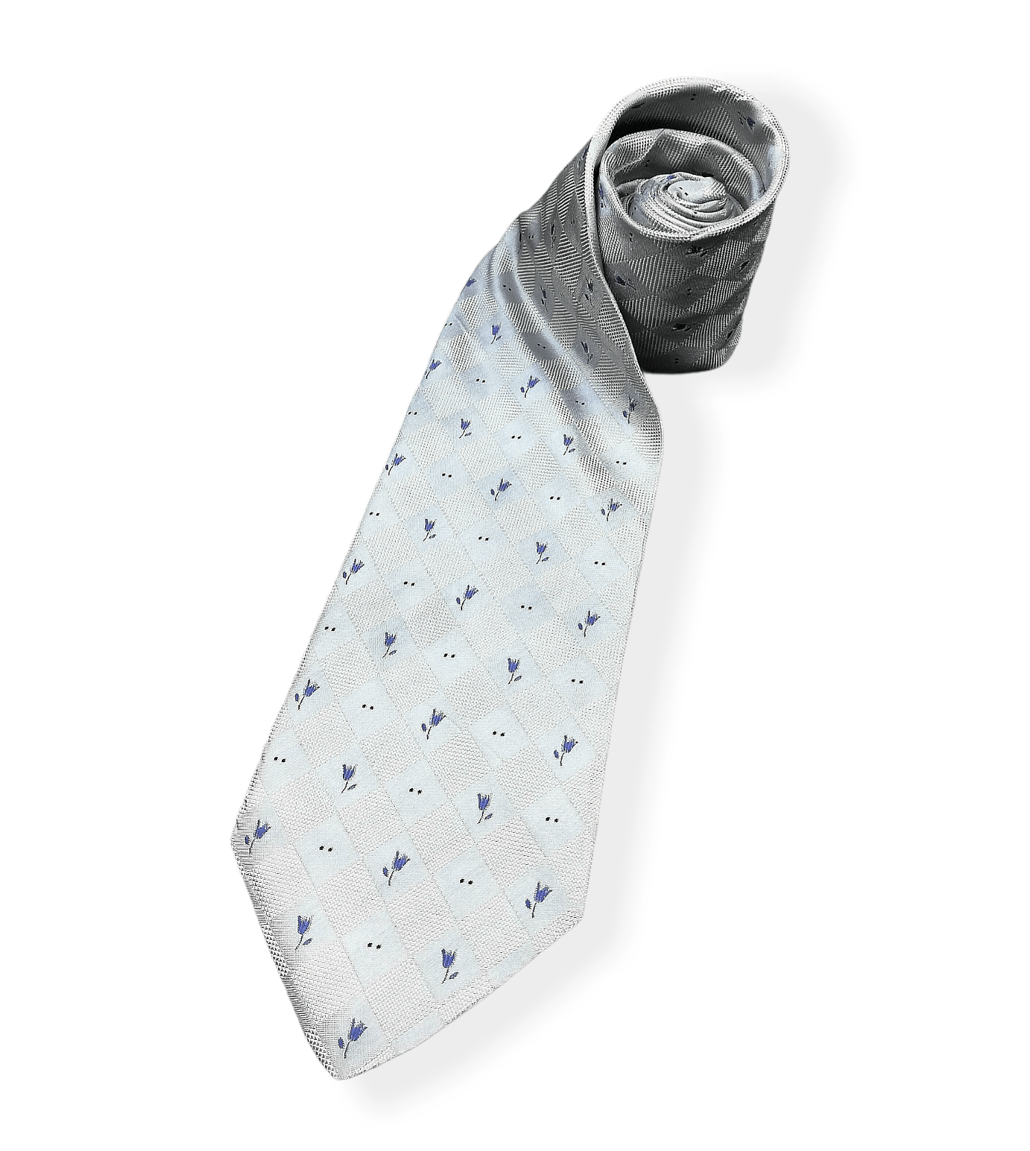 Pierre Balmain Pierre Balmain Paris Flower Printed Silk Tie Man Luxury Size ONE SIZE - 2 Thumbnail