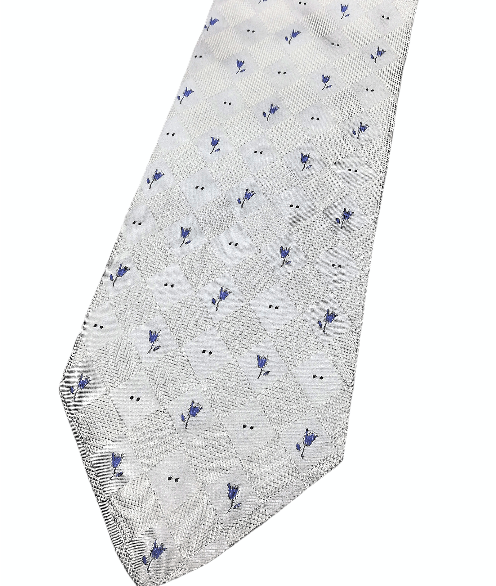 Pierre Balmain Pierre Balmain Paris Flower Printed Silk Tie Man Luxury Size ONE SIZE - 3 Thumbnail