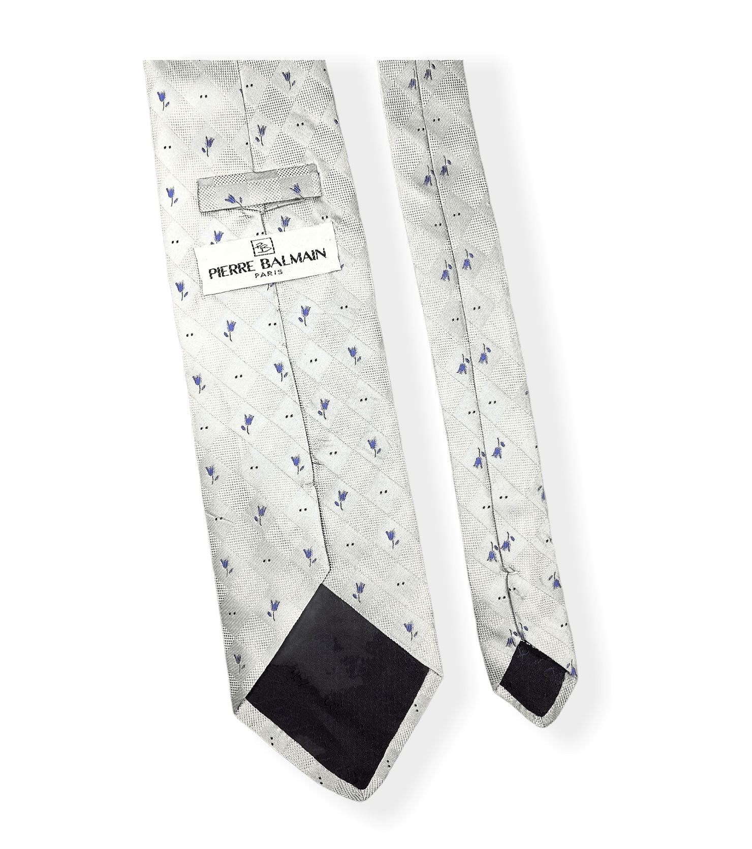 Pierre Balmain Pierre Balmain Paris Flower Printed Silk Tie Man Luxury Size ONE SIZE - 5 Thumbnail