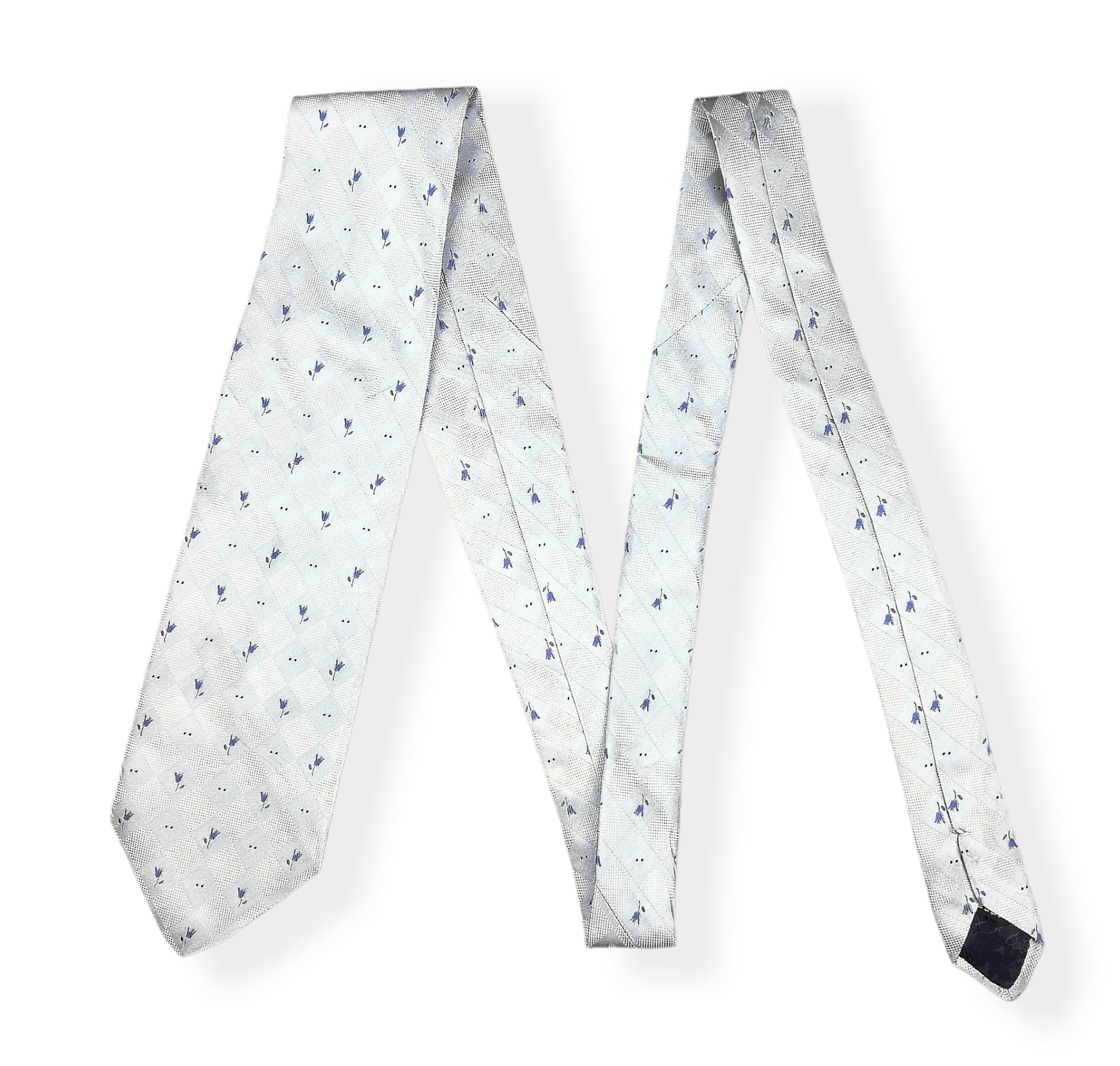 Pierre Balmain Pierre Balmain Paris Flower Printed Silk Tie Man Luxury Size ONE SIZE - 10 Thumbnail