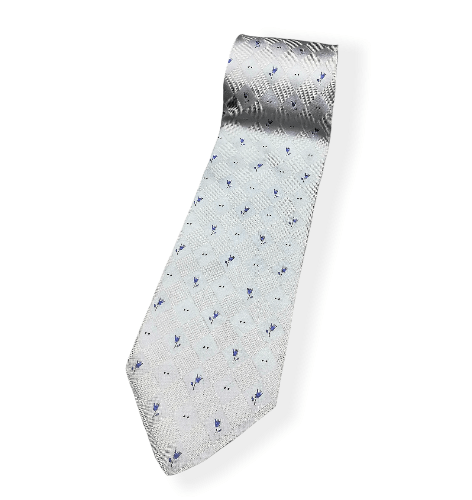 Pierre Balmain Pierre Balmain Paris Flower Printed Silk Tie Man Luxury Size ONE SIZE - 1 Thumbnail