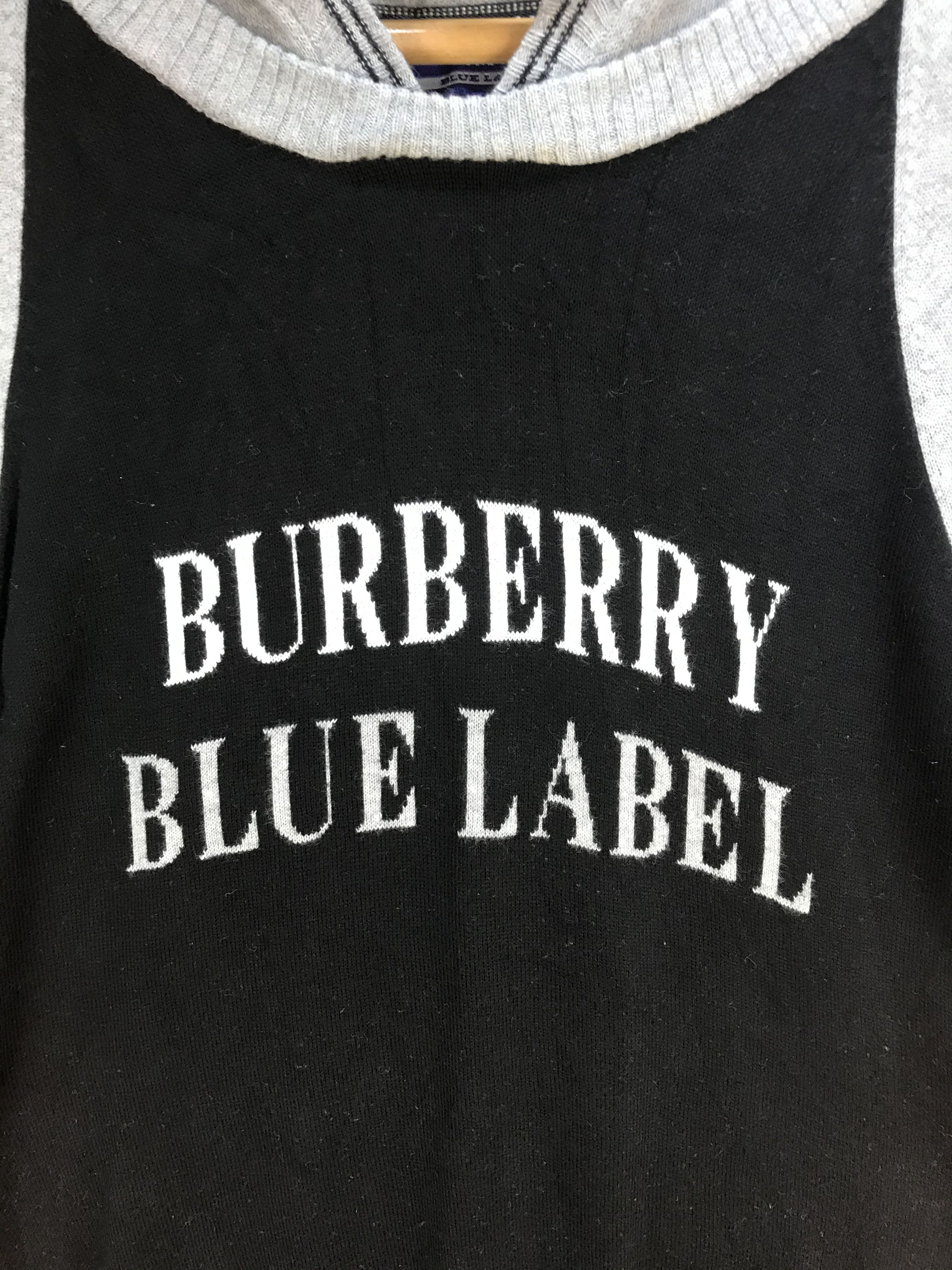 Burberry × Burberry Prorsum BURBERRY Blue label Spell Out Stretchable Hoodie Shirt Size US M / EU 48-50 / 2 - 4 Thumbnail