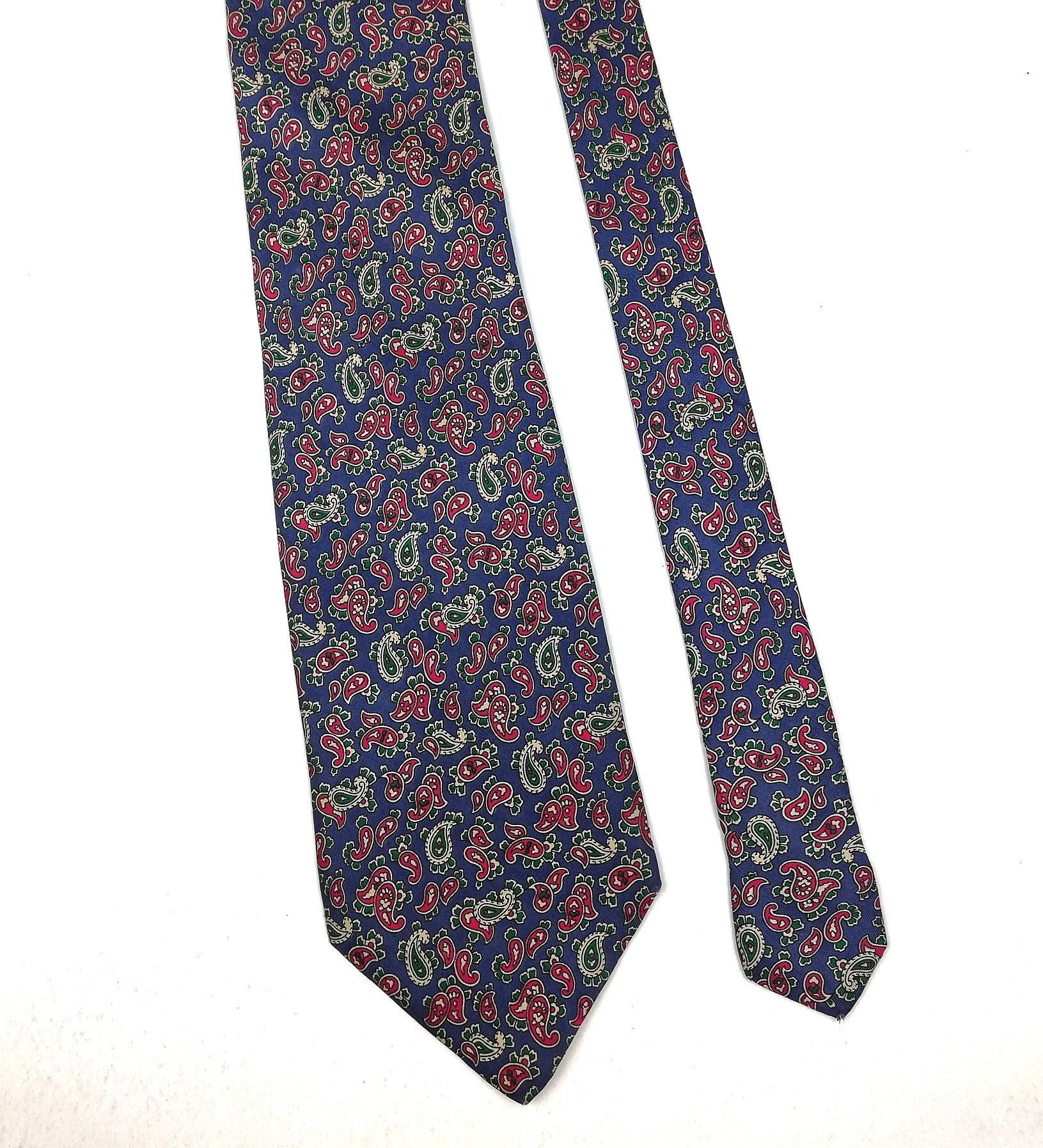Christian Dior Monsieur Authentic Christian Dior Monsieur Paisley Design Silk Tie Size ONE SIZE - 8 Thumbnail