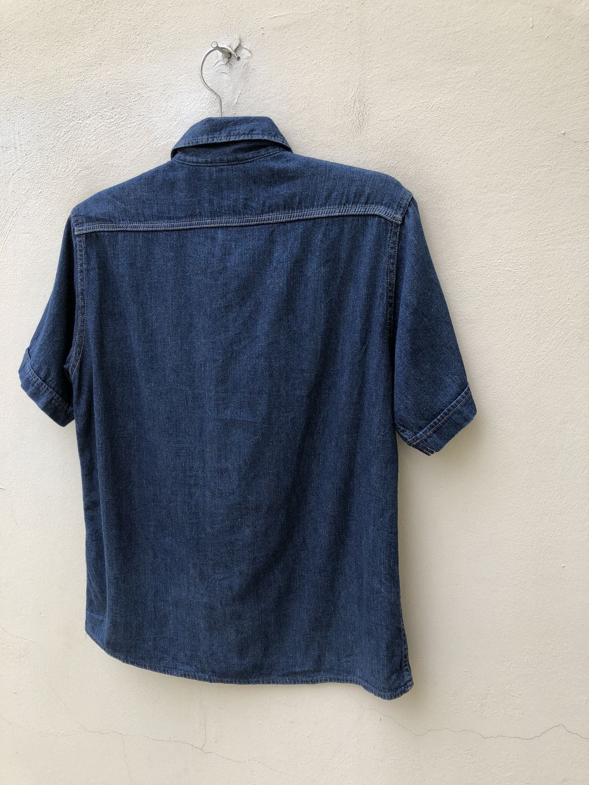 Blue Blue Japan BLUE BLUE JAPAN Indigo Short Sleeves Button Shirt Size US S / EU 44-46 / 1 - 9 Thumbnail