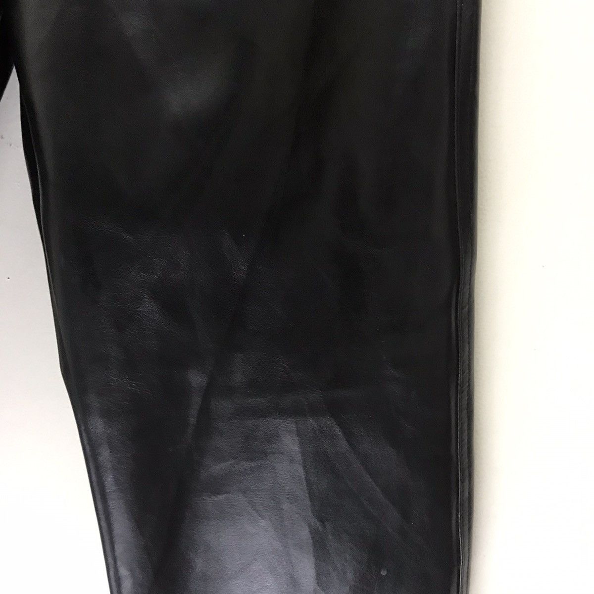 Japanese Brand Japanese Designer Bonskip PU Leather Pants Straight cut Size US 28 / EU 44 - 7 Thumbnail