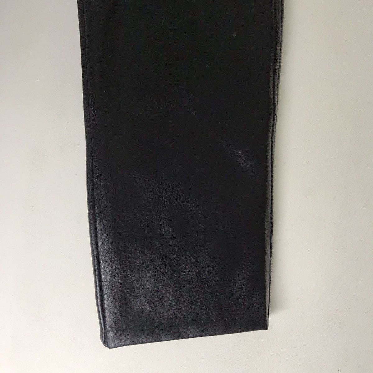 Japanese Brand Japanese Designer Bonskip PU Leather Pants Straight cut Size US 28 / EU 44 - 9 Thumbnail