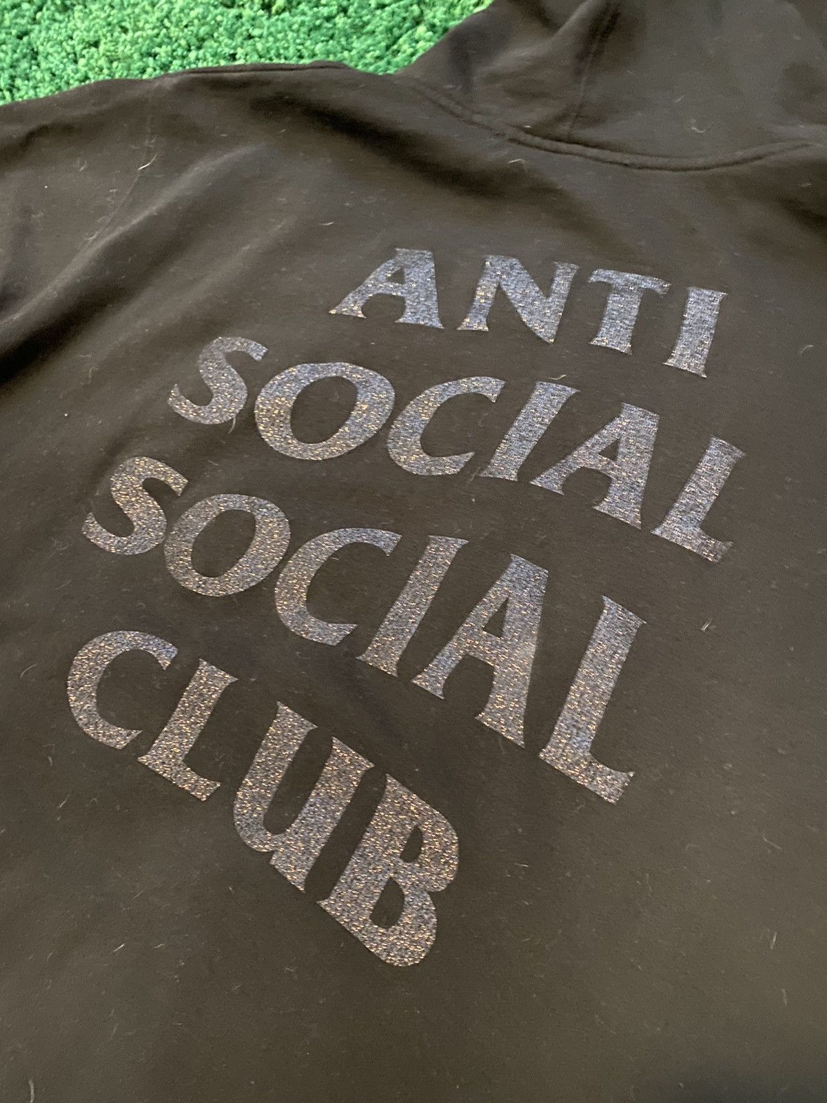 Anti Social Social Club ASSC Glitter Logo Hoodie Size US L / EU 52-54 / 3 - 2 Thumbnail