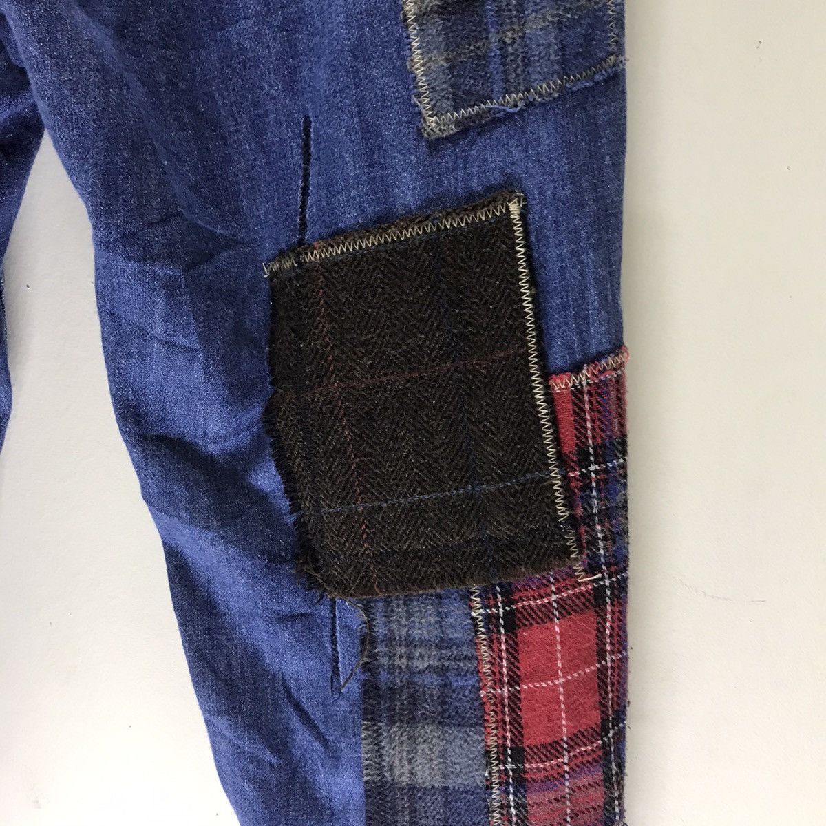 Japanese Brand Japanese Brand As know As Denim Patchwork Jeans Size US 30 / EU 46 - 13 Thumbnail