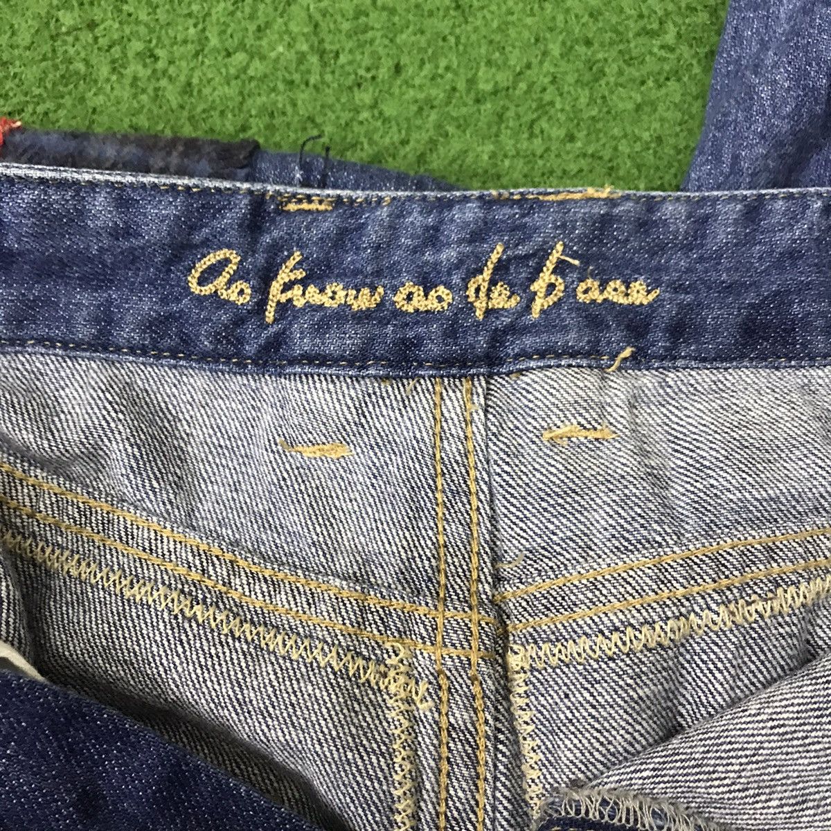 Japanese Brand Japanese Brand As know As Denim Patchwork Jeans Size US 30 / EU 46 - 18 Thumbnail