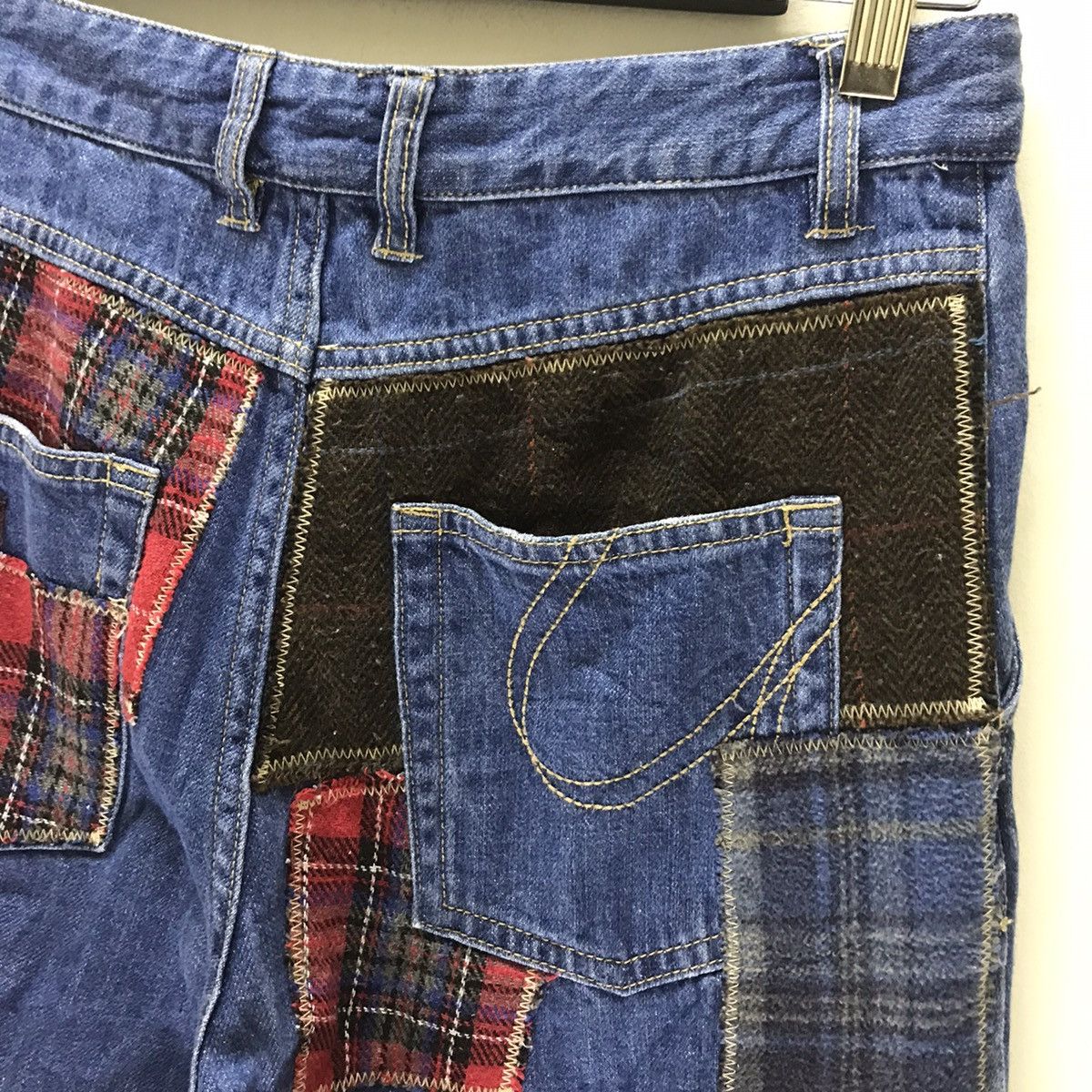 Japanese Brand Japanese Brand As know As Denim Patchwork Jeans Size US 30 / EU 46 - 11 Thumbnail