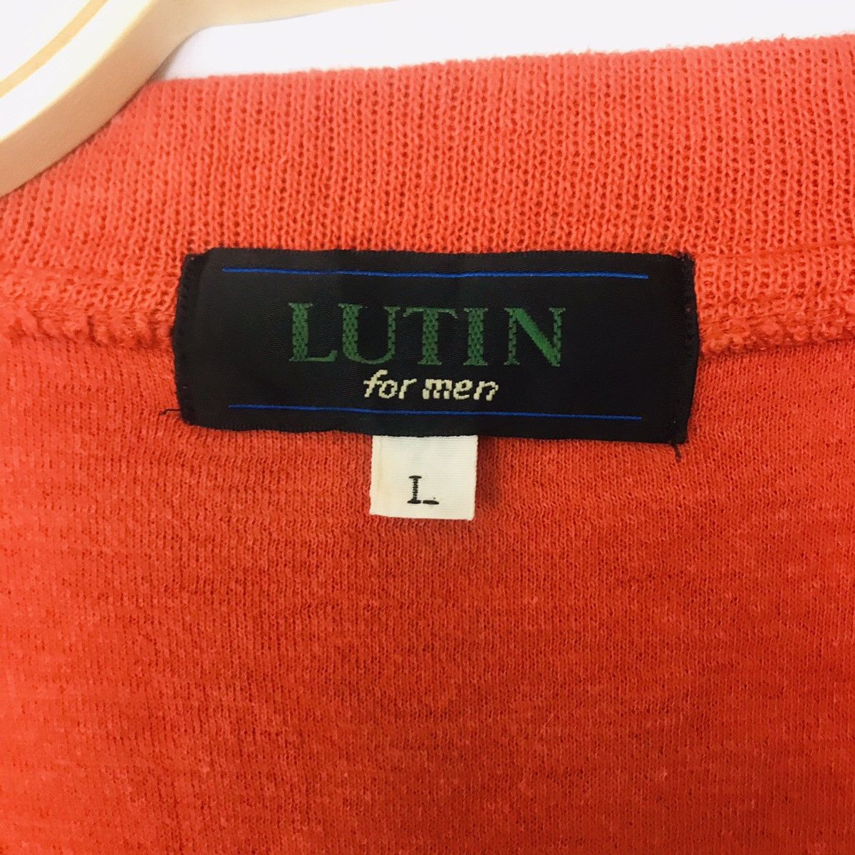 Japanese Brand Japanese Brand LUTIN Mens Cardigan Size US L / EU 52-54 / 3 - 3 Thumbnail