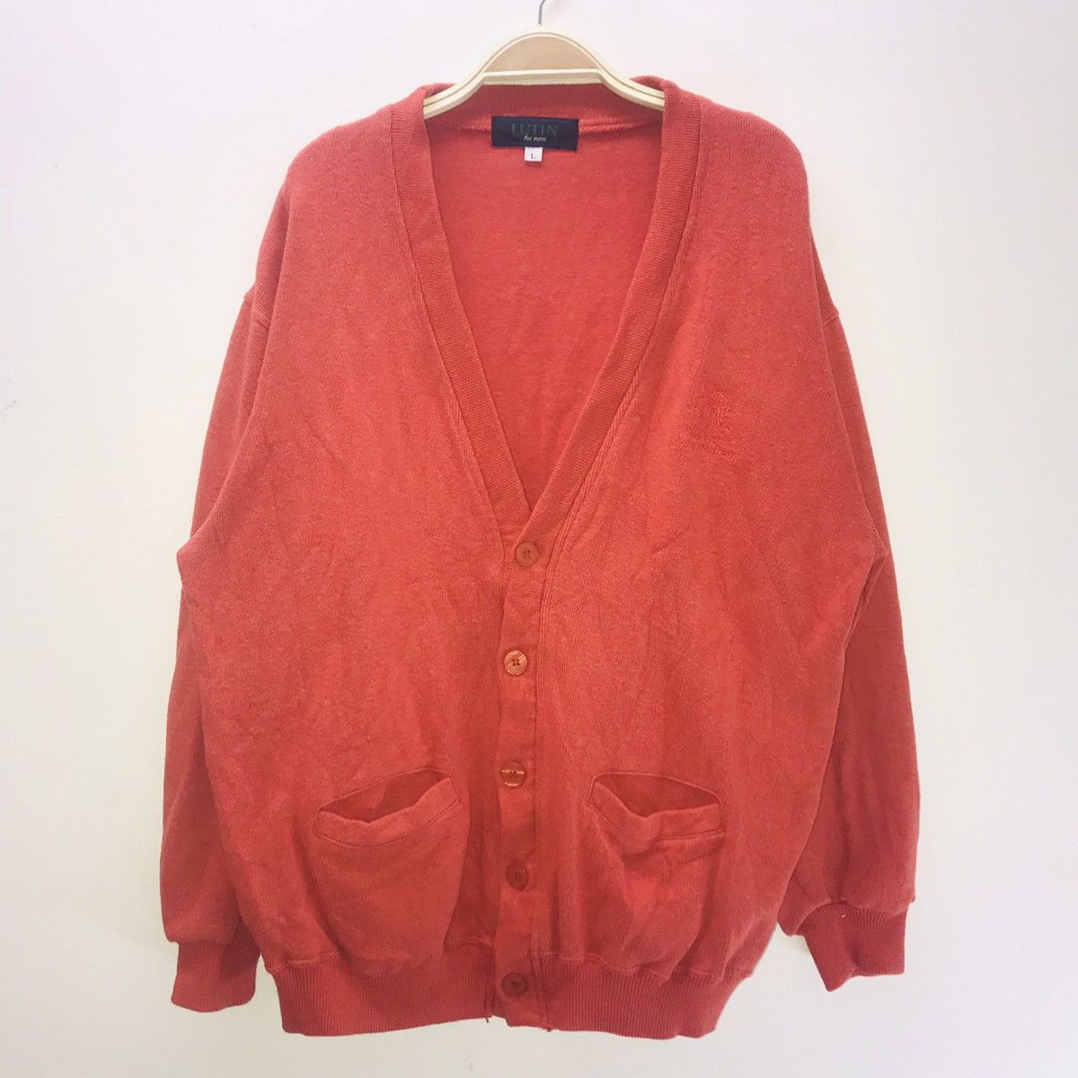 Japanese Brand Japanese Brand LUTIN Mens Cardigan Size US L / EU 52-54 / 3 - 1 Thumbnail