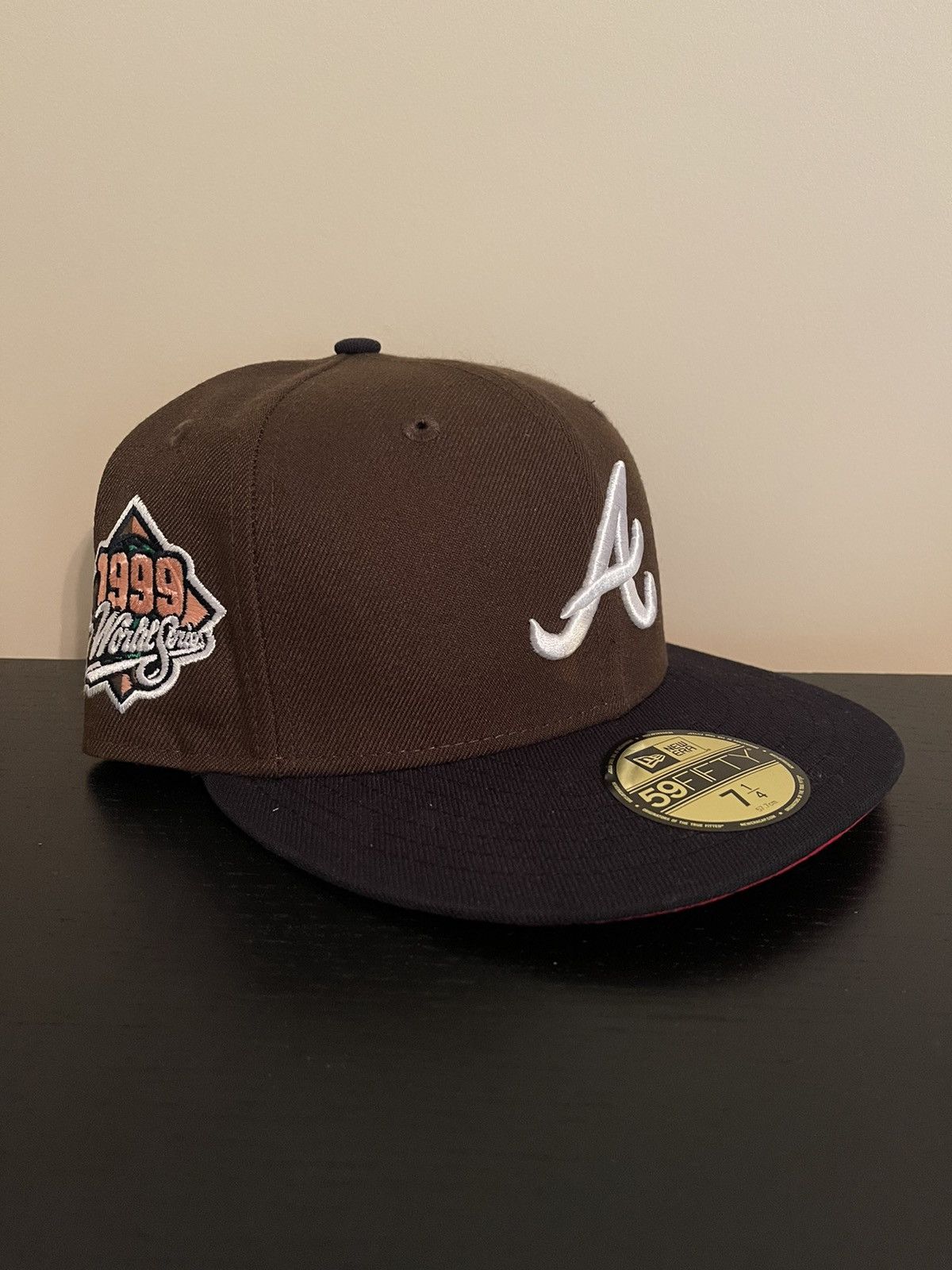 Hat Club Exclusive Manolo Red Clay Atlanta Braves 1999 World