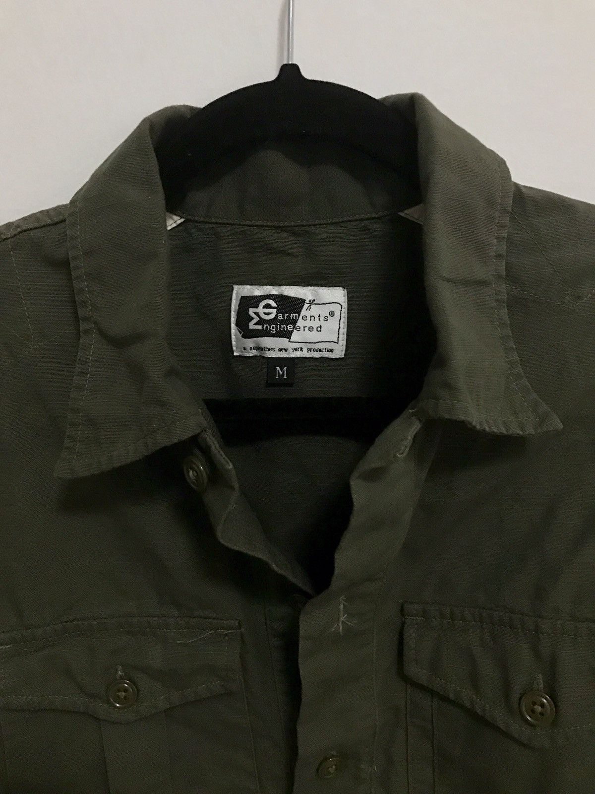 Medium Wool Green Overshirt