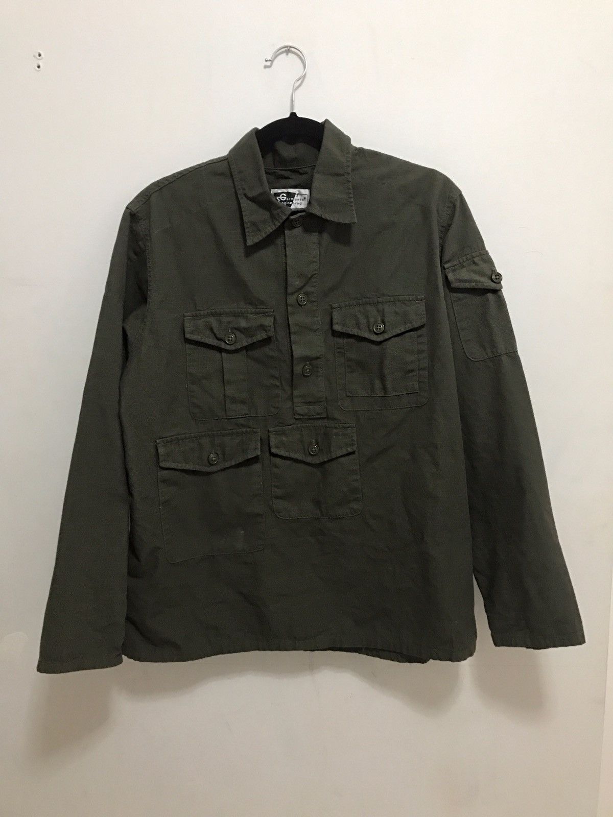 Medium Wool Green Overshirt