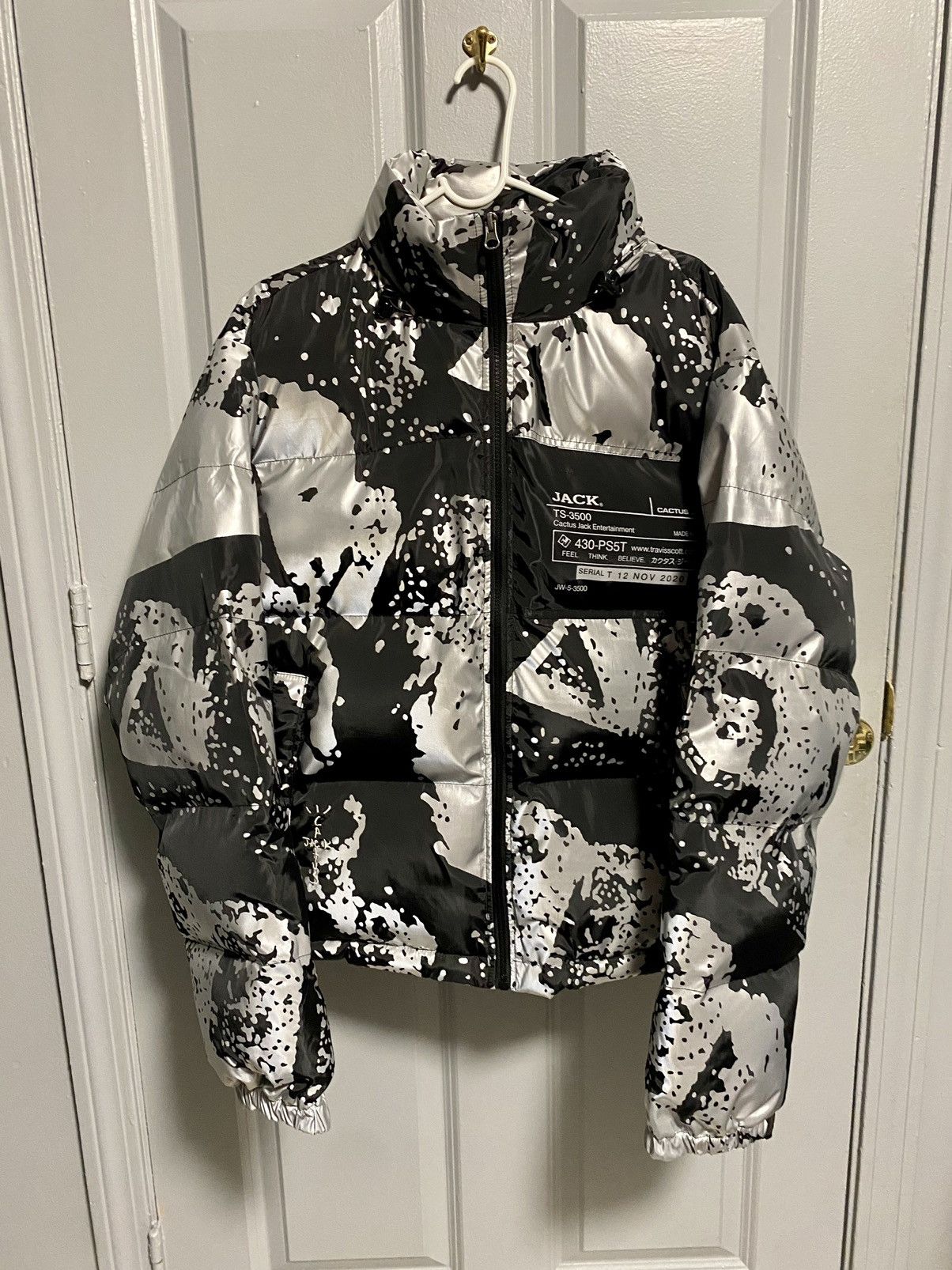 Travis Scott Travis Scott System Reflective Down Puffer | Grailed