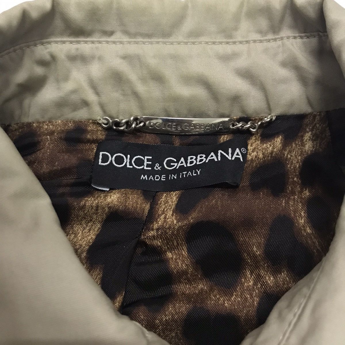Dolce & Gabbana D & G Brown Stunning leopard pattern Trench Coat Jacket Size US S / EU 44-46 / 1 - 9 Thumbnail