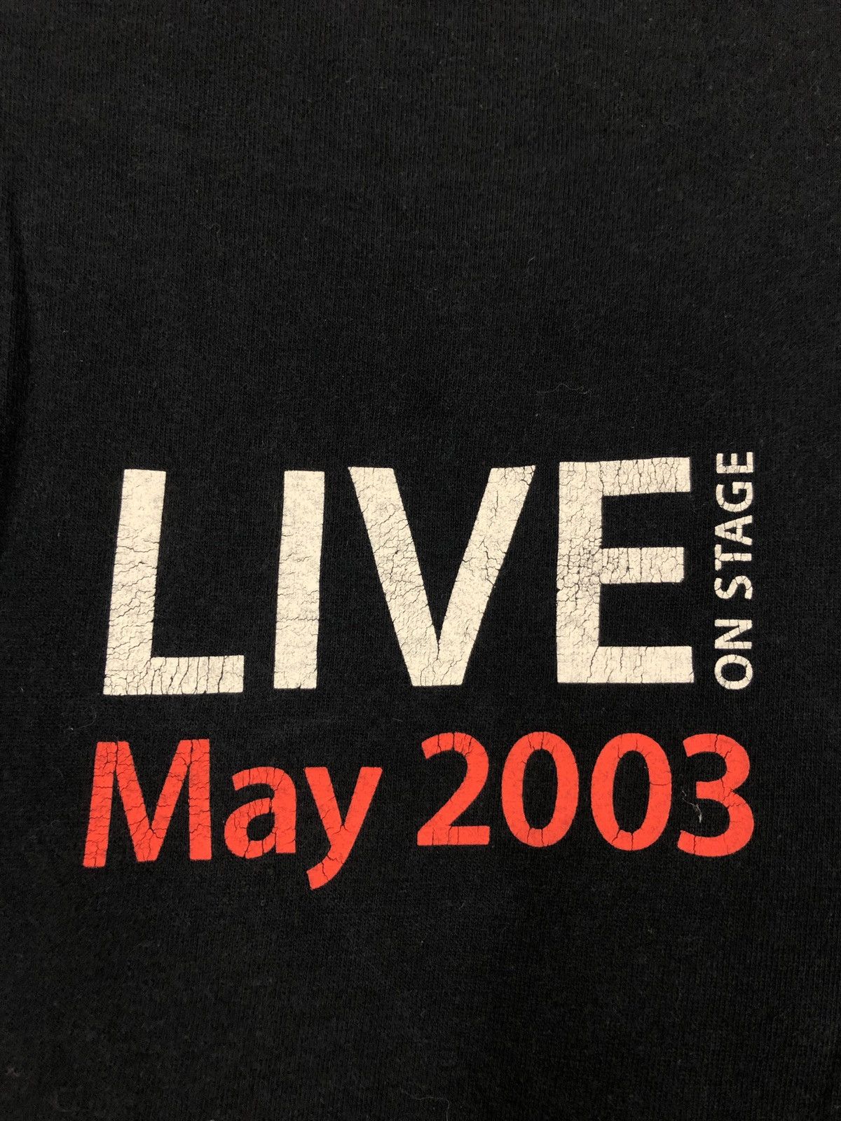 Vintage Apple Live On Stage 2003 T-Shirt Size US L / EU 52-54 / 3 - 4 Thumbnail