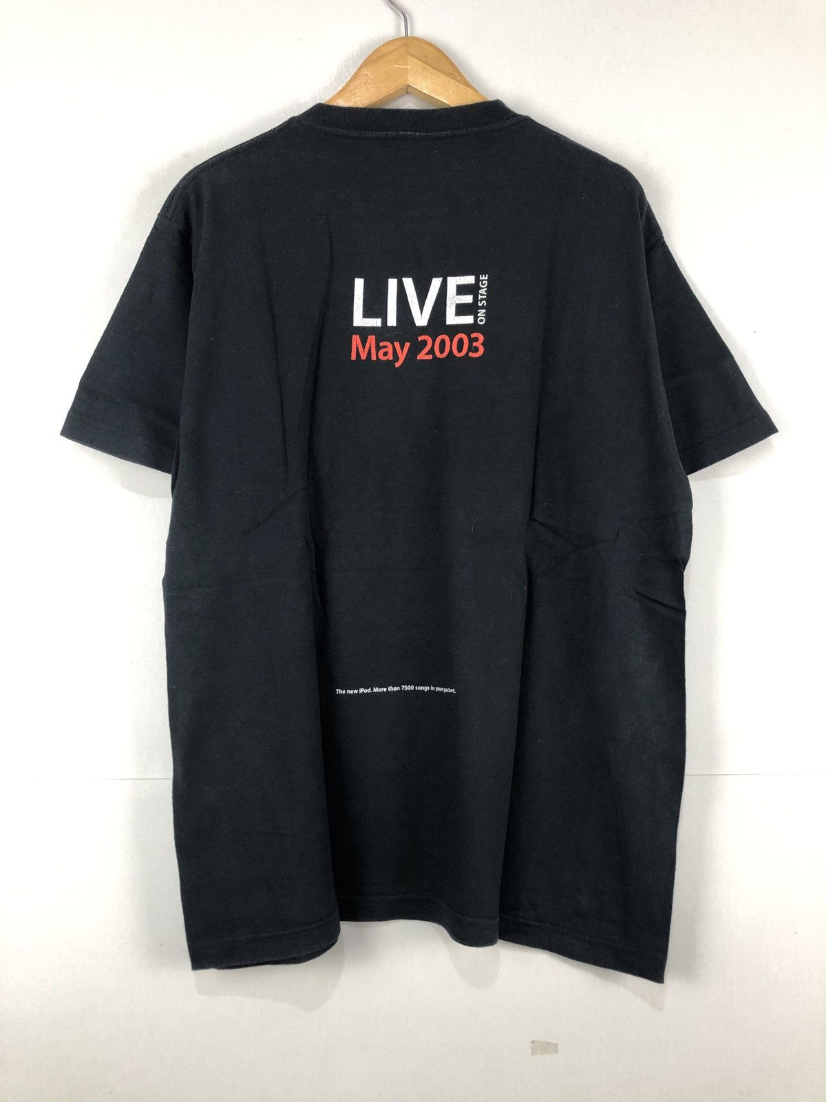 Vintage Apple Live On Stage 2003 T-Shirt Size US L / EU 52-54 / 3 - 3 Thumbnail