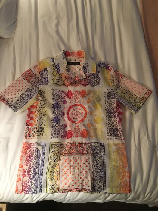 Louis Vuitton Fragment Hawaiian Shirt