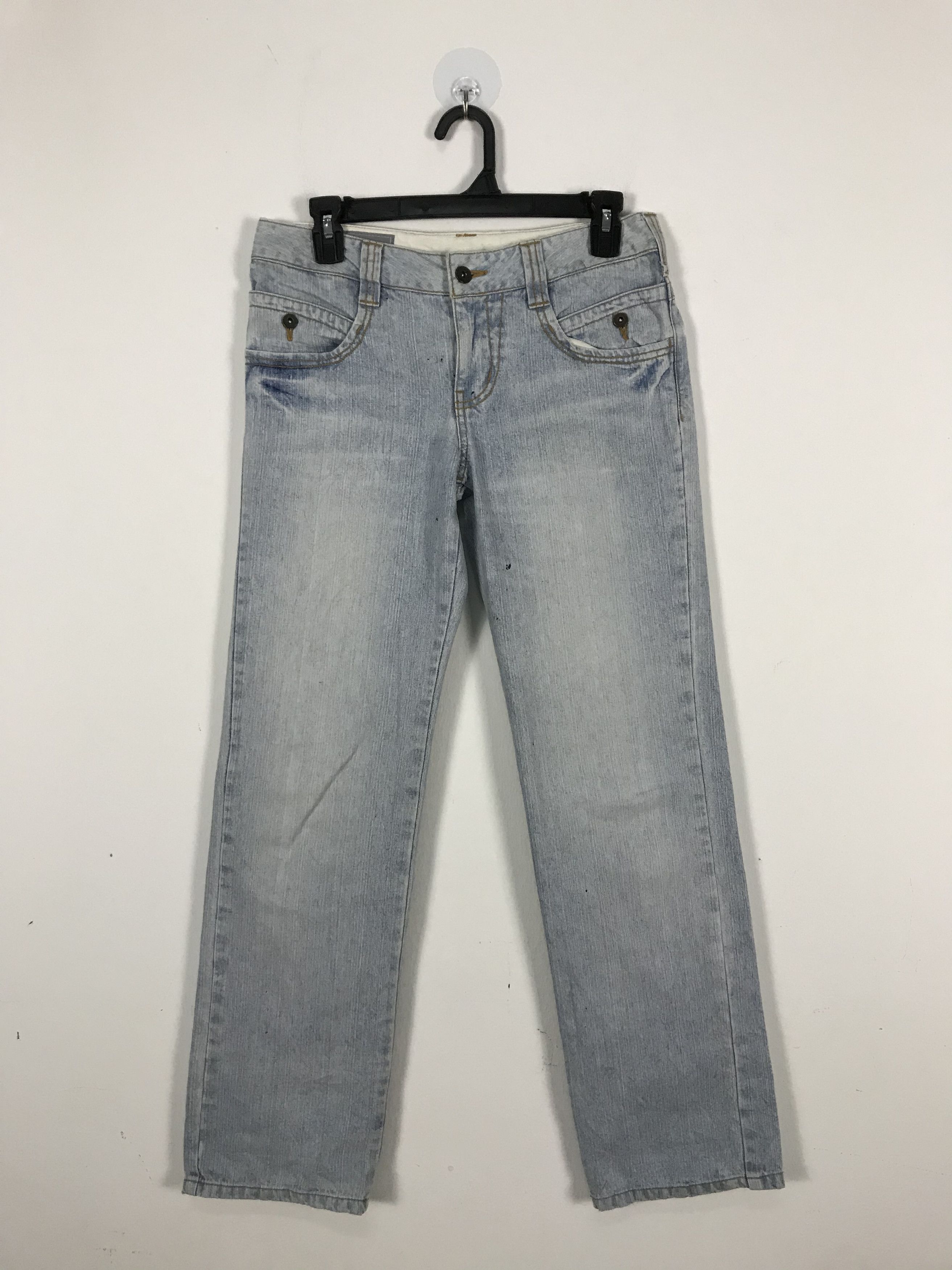 Nusy Jeans Faded Blue Denim #2325