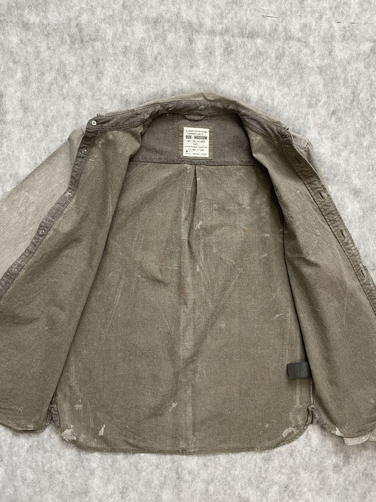 Allsaints Allsaints spit alfrields Provost LS Denim Shirt size M Size US M / EU 48-50 / 2 - 5 Thumbnail