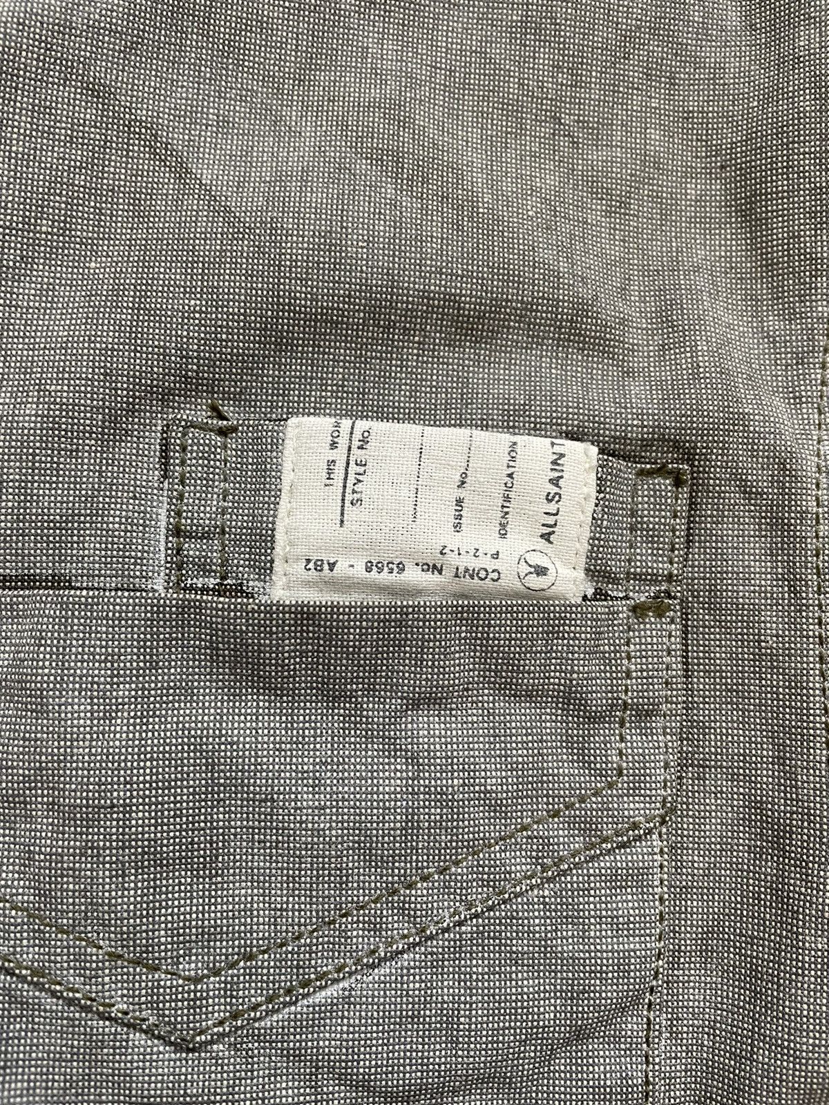 Allsaints Allsaints spit alfrields Provost LS Denim Shirt size M Size US M / EU 48-50 / 2 - 9 Thumbnail