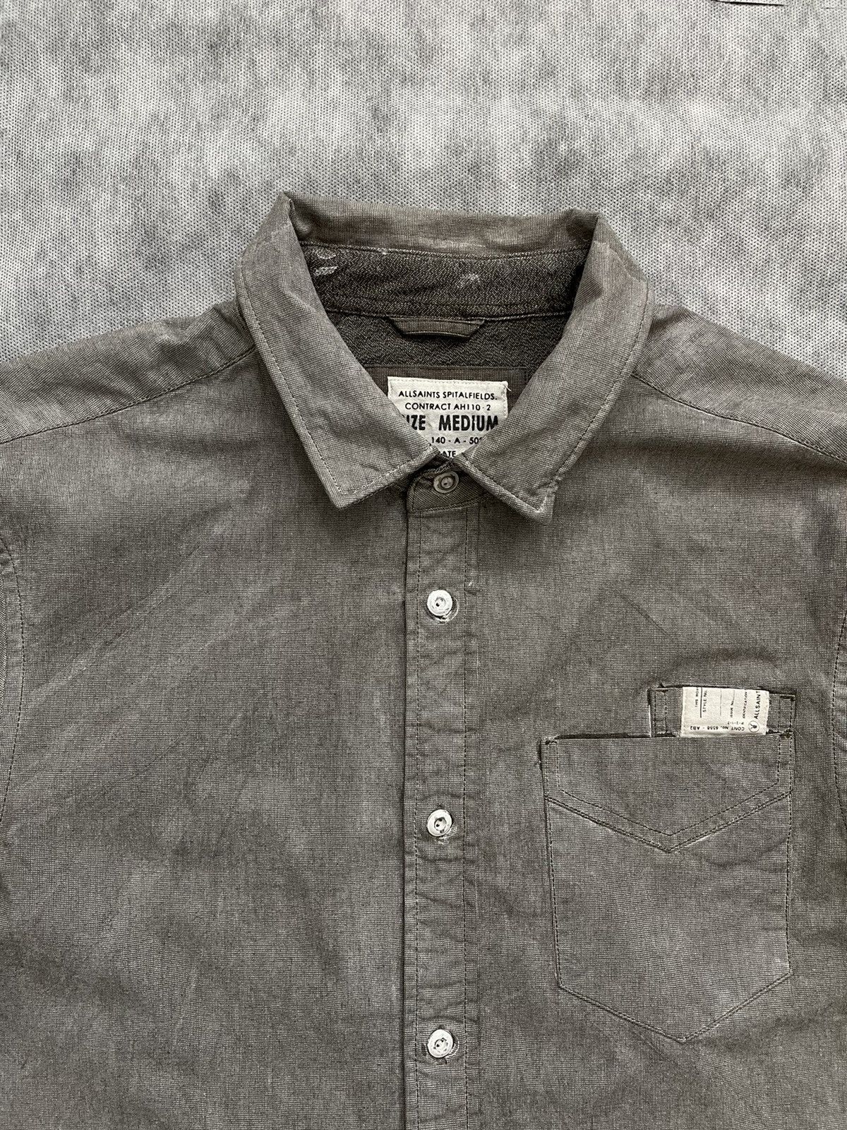 Allsaints Allsaints spit alfrields Provost LS Denim Shirt size M Size US M / EU 48-50 / 2 - 4 Thumbnail
