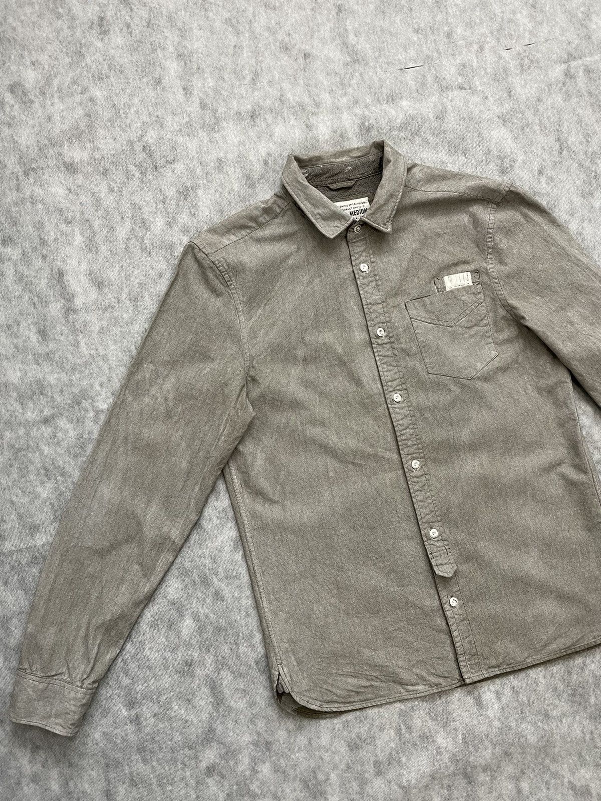 Allsaints Allsaints spit alfrields Provost LS Denim Shirt size M Size US M / EU 48-50 / 2 - 2 Thumbnail