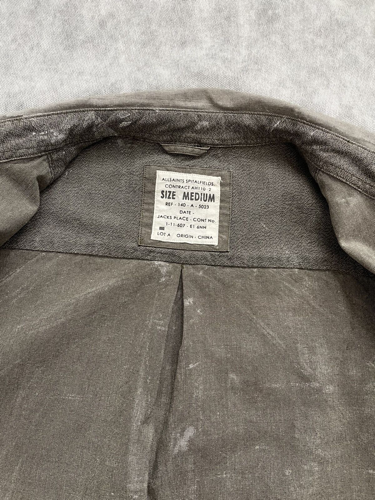 Allsaints Allsaints spit alfrields Provost LS Denim Shirt size M Size US M / EU 48-50 / 2 - 6 Thumbnail