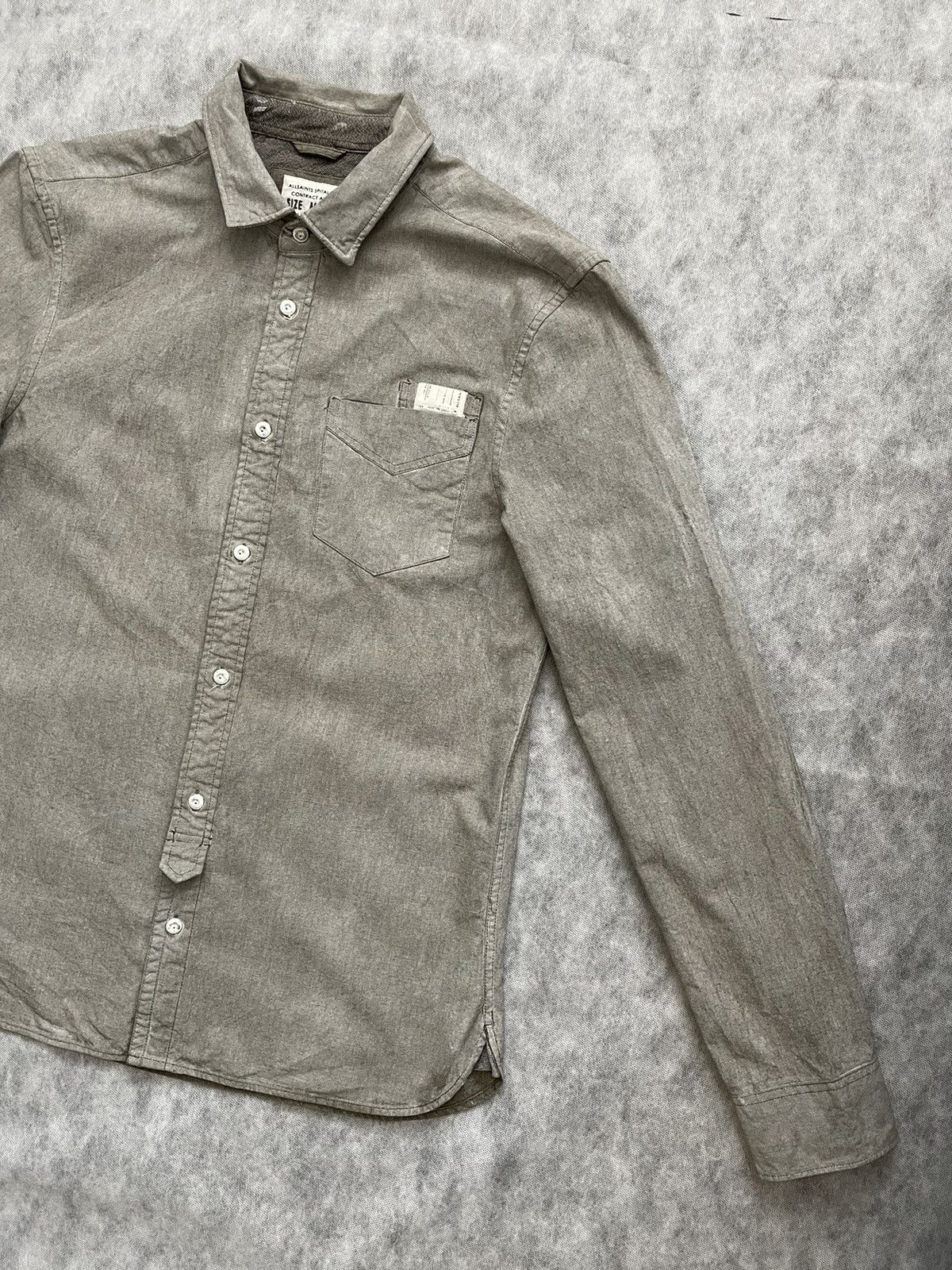 Allsaints Allsaints spit alfrields Provost LS Denim Shirt size M Size US M / EU 48-50 / 2 - 3 Thumbnail