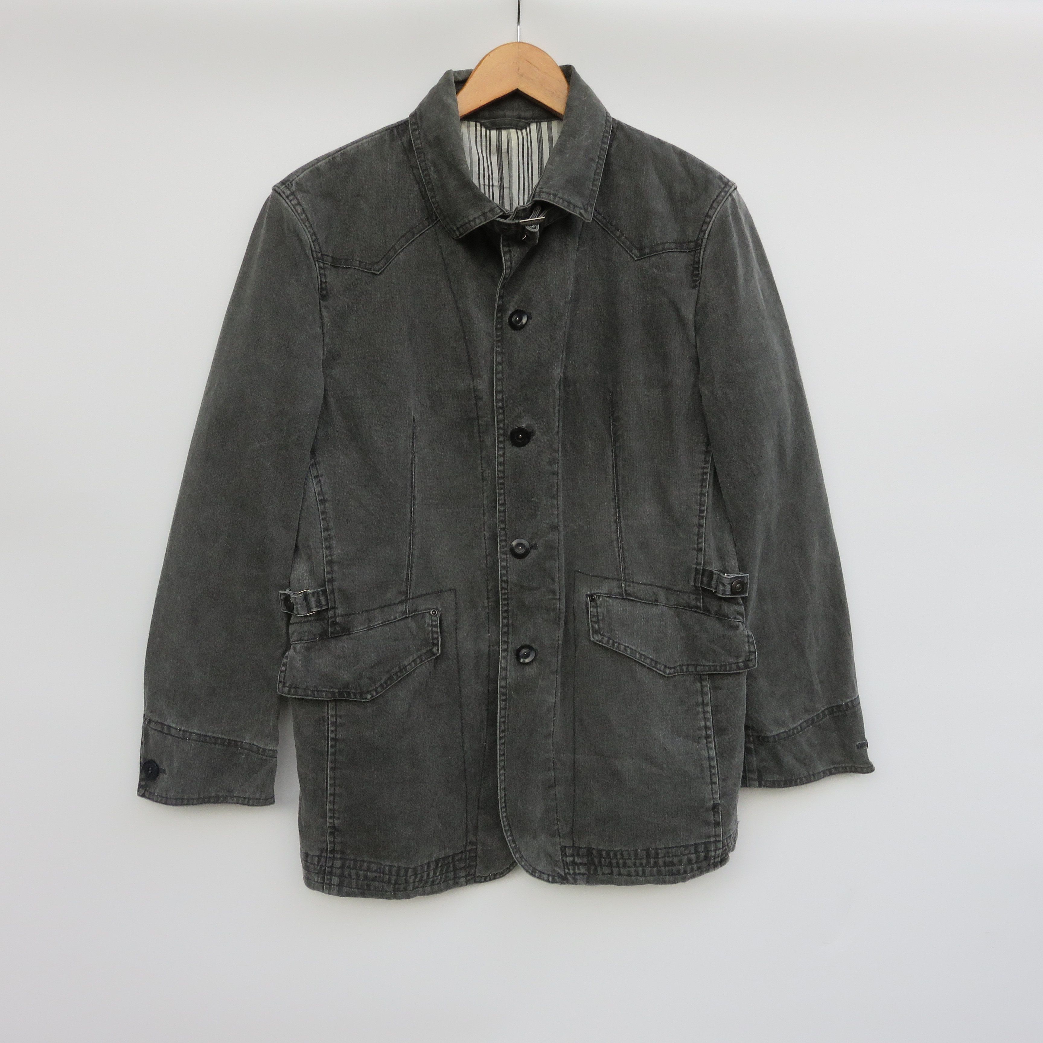 Kansai Yamamoto Kansai Yamamoto Bondage Workwear Jacket Size US M / EU 48-50 / 2 - 1 Thumbnail