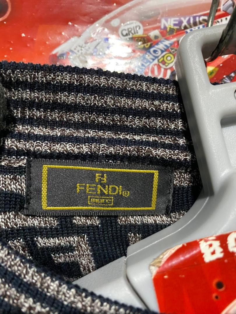 Fendi Fendi Monogram Sweatshirt Size US M / EU 48-50 / 2 - 2 Thumbnail
