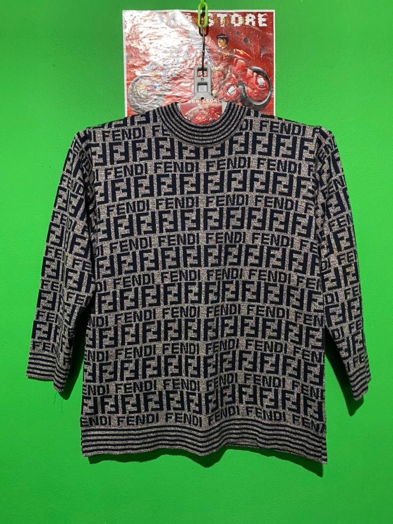 Fendi Fendi Monogram Sweatshirt Size US M / EU 48-50 / 2 - 1 Thumbnail