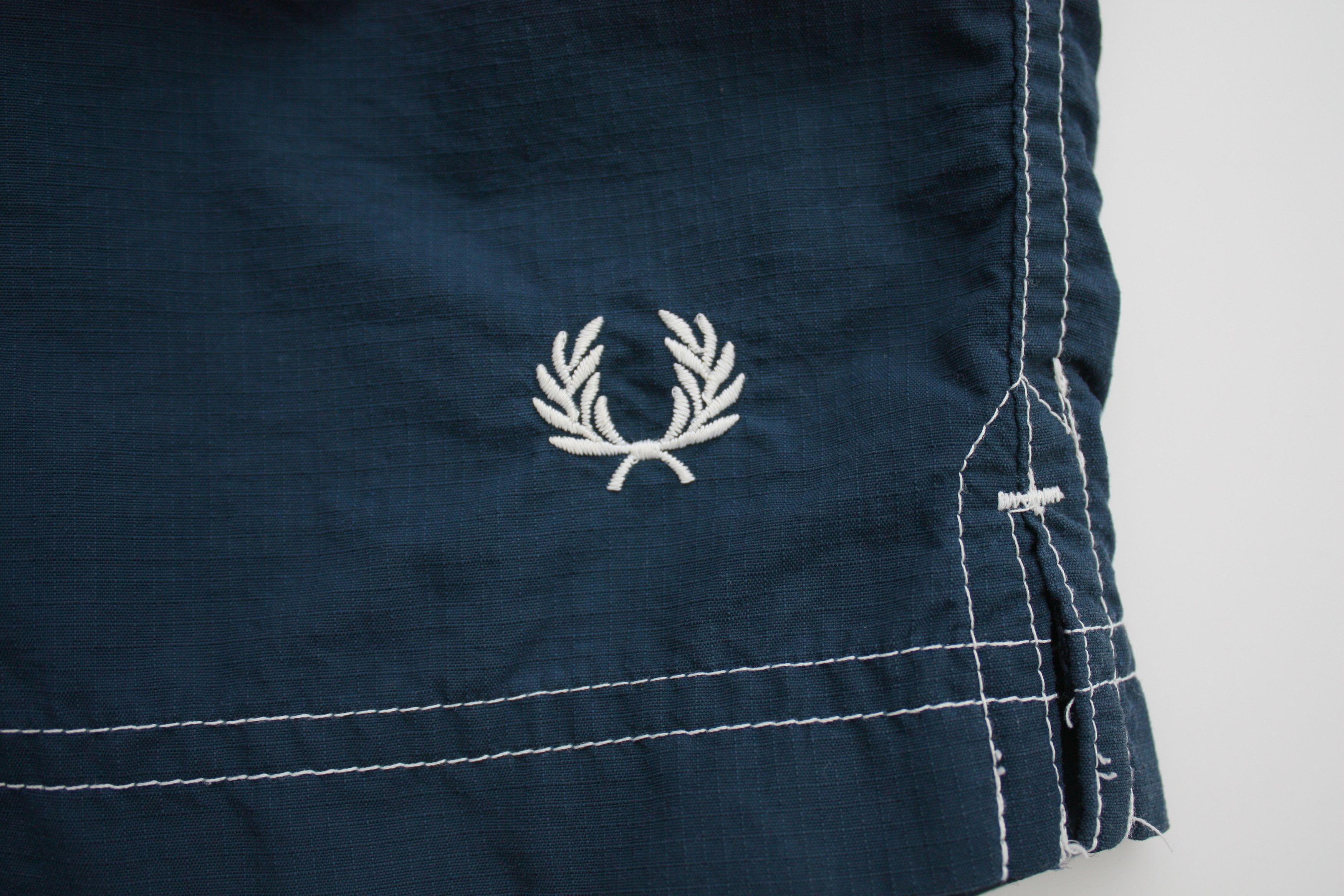 Fred Perry Fred Perry Swim Navy Grey Shorts Size US 30 / EU 46 - 3 Thumbnail