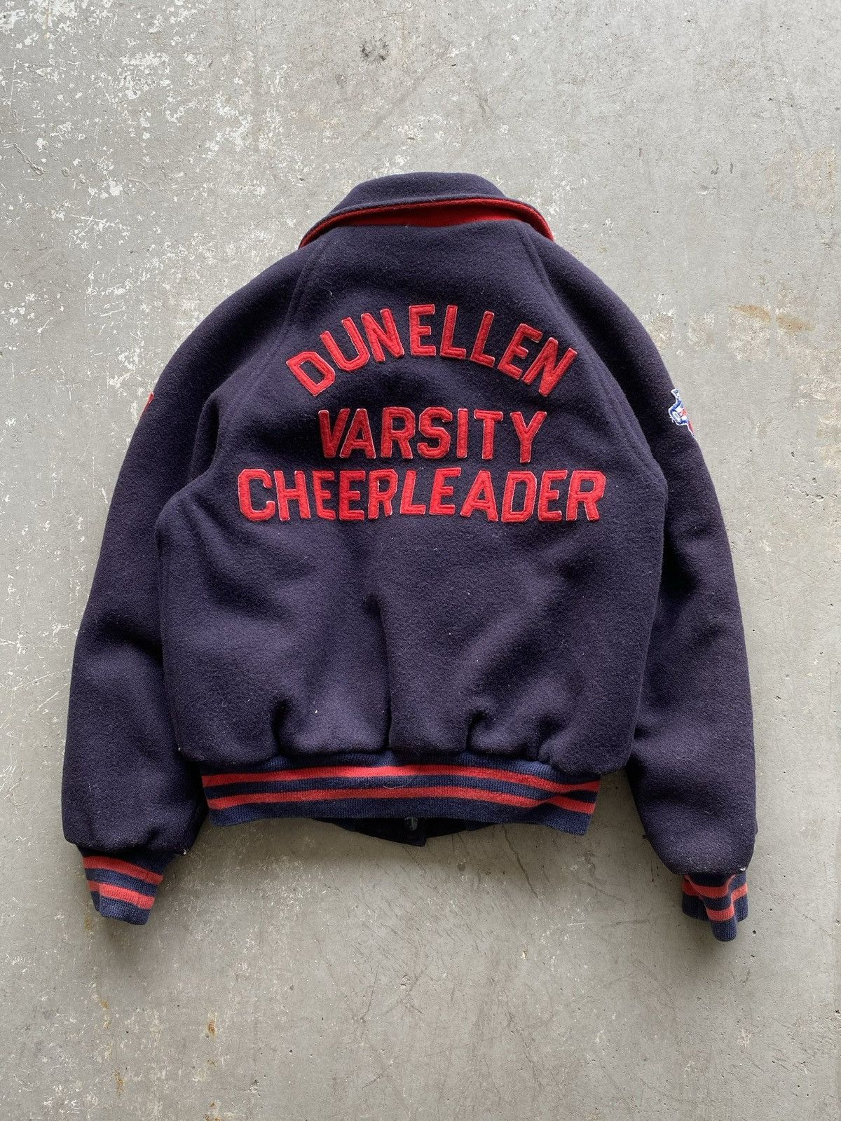 Vintage 1977 “Donna” Varsity Cheerleading Jacket - Size 34 (XS) Size US XS / EU 42 / 0 - 1 Thumbnail
