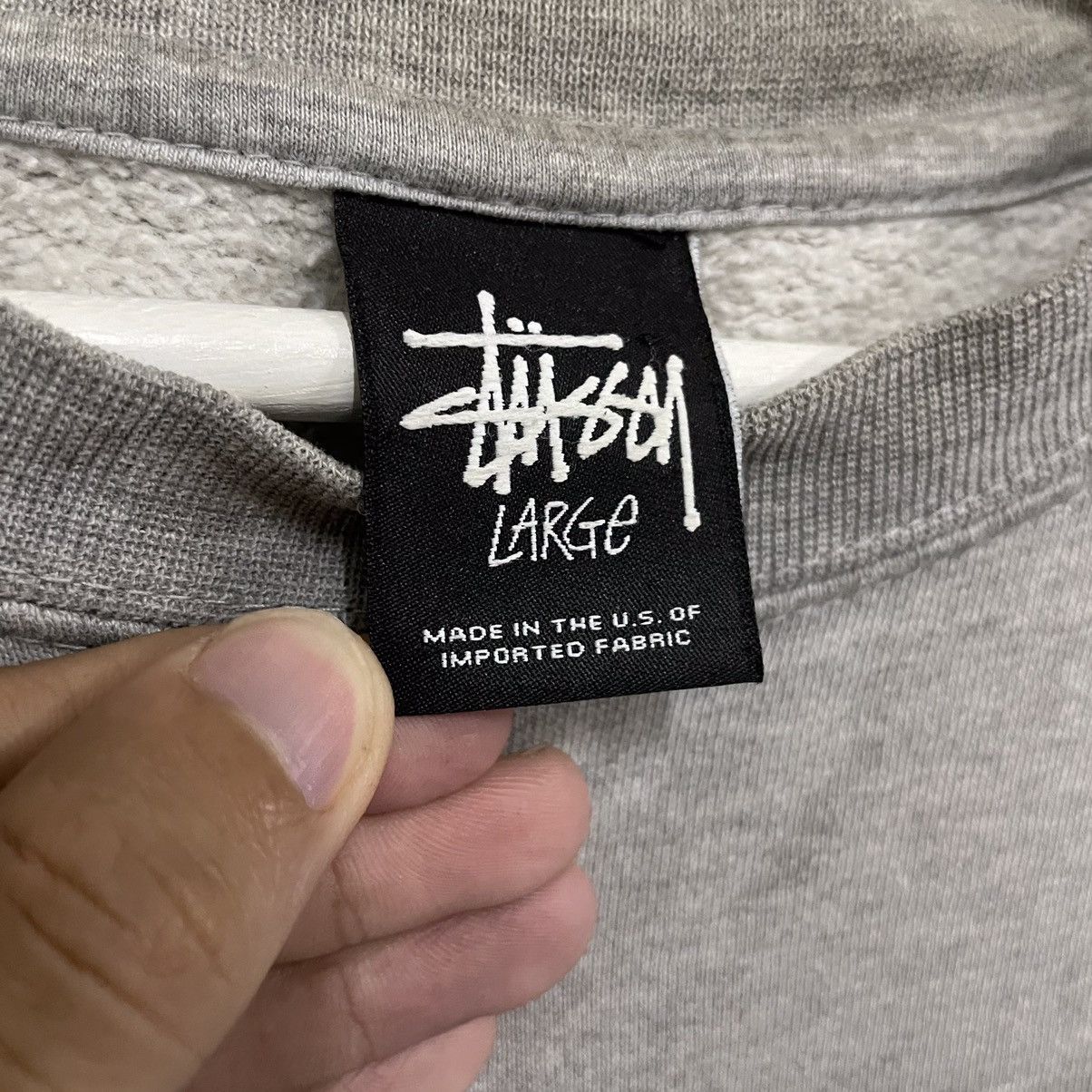 Stussy × Vintage STUSSY VINTAGE PULLOVER SWEATSHIRT Size US L / EU 52-54 / 3 - 5 Thumbnail