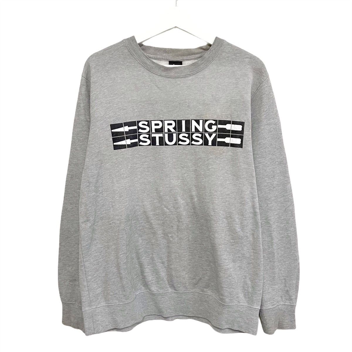 Stussy × Vintage STUSSY VINTAGE PULLOVER SWEATSHIRT Size US L / EU 52-54 / 3 - 1 Thumbnail