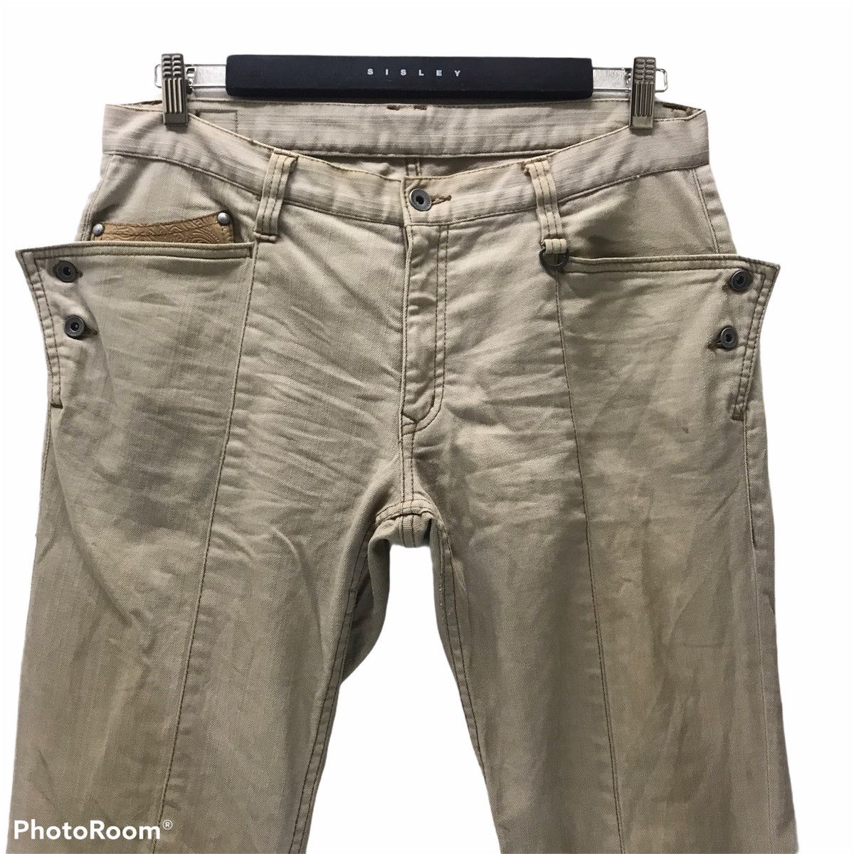 Nicole Club Japanese Brand Nicole Club For Men Denim Flared Retro Size US 33 - 3 Thumbnail