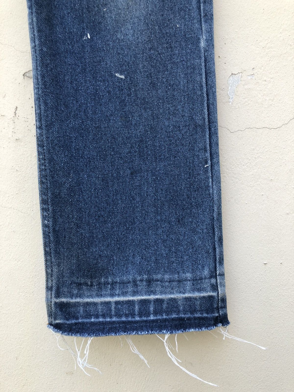Levi's × Vintage 70s 80s Levi’s Orange Tab Released Hem Painter Denim Flare Size US 32 / EU 48 - 14 Thumbnail