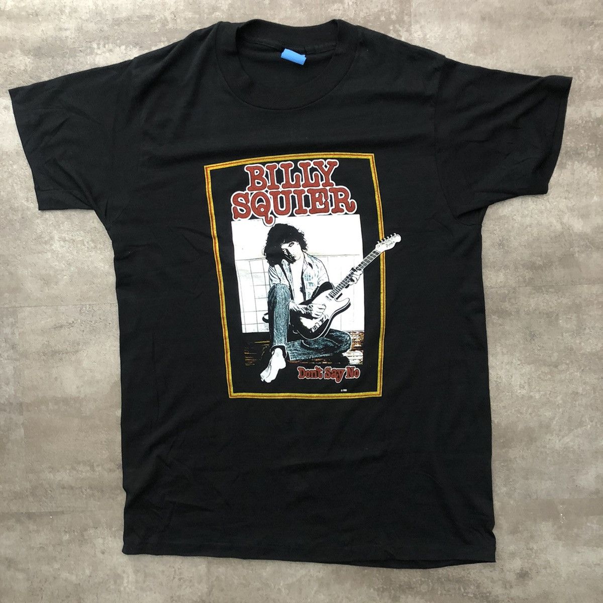 Vintage 81’ Billy Squier world tour t-shirt | Grailed