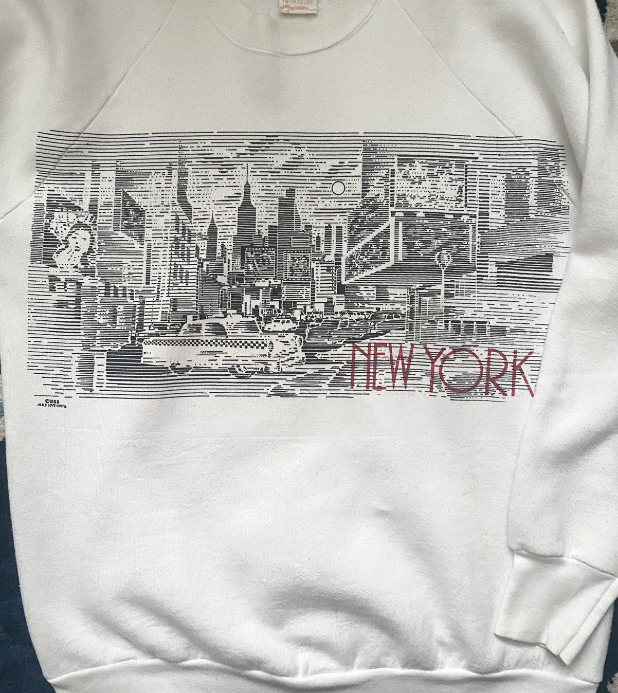 Vintage 80’s New York sweatshirt Size US M / EU 48-50 / 2 - 1 Preview