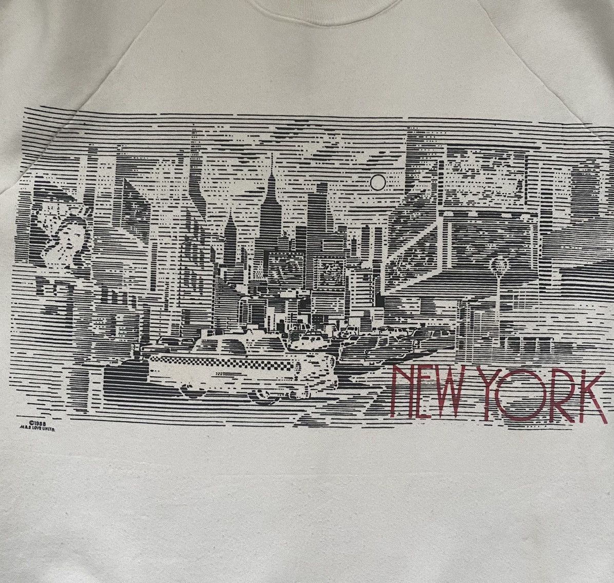 Vintage 80’s New York sweatshirt Size US M / EU 48-50 / 2 - 2 Preview