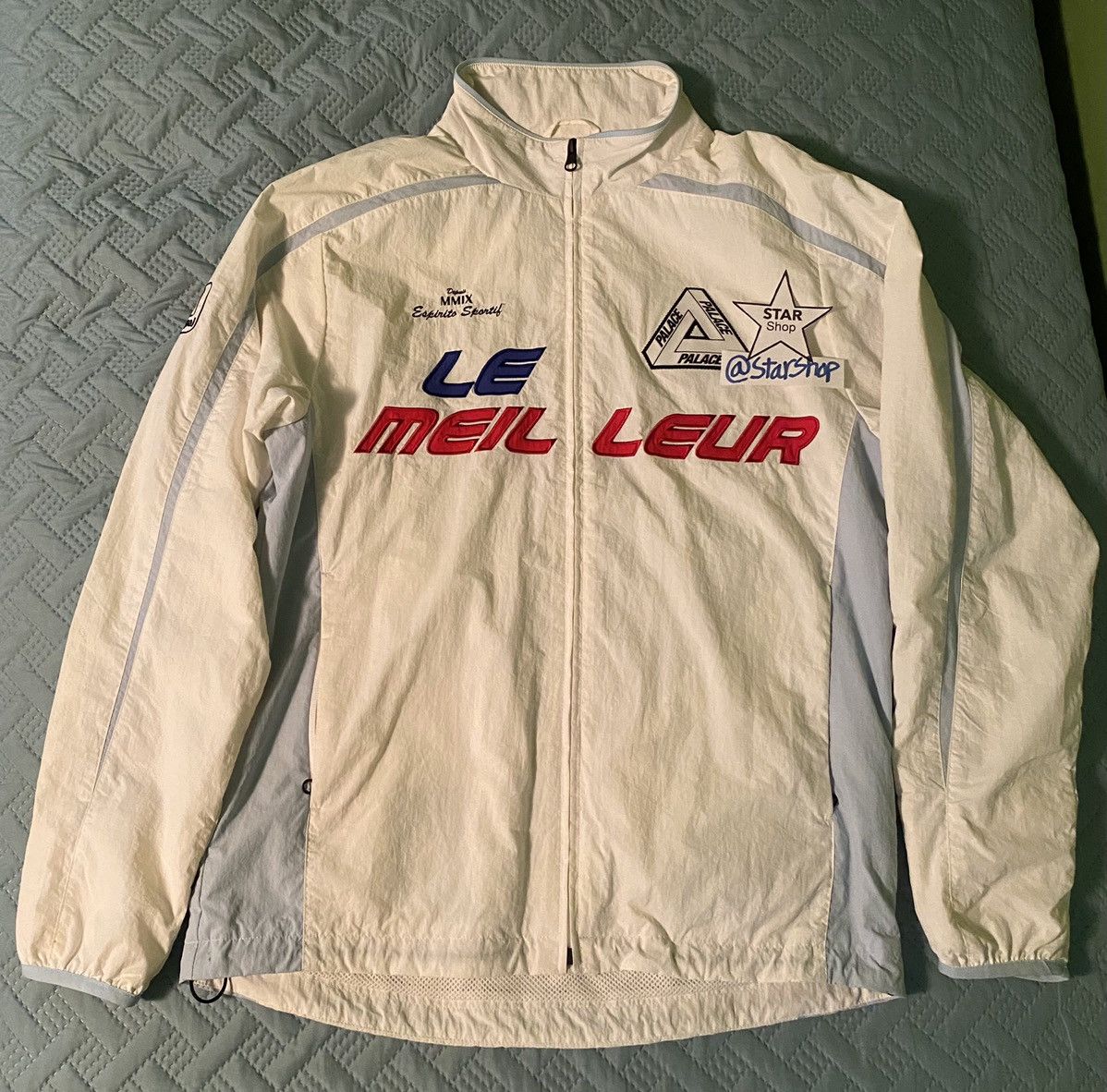 Palace Palace Europa Jacket White | Grailed