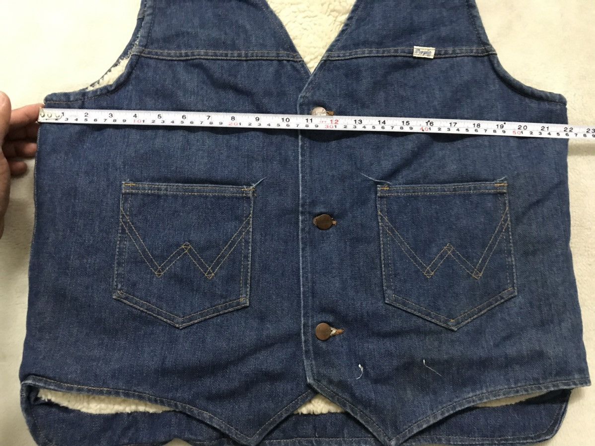 Vintage × Wrangler Vintage 70s Wrangler Vest with Wool Leathers Size L Size US L / EU 52-54 / 3 - 10 Thumbnail