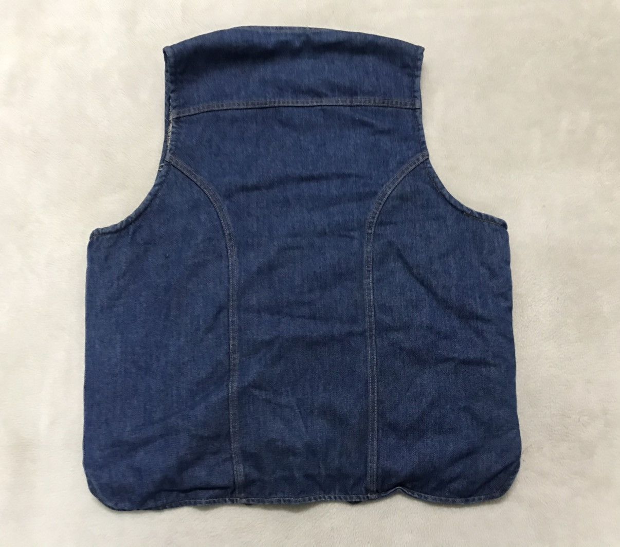 Vintage × Wrangler Vintage 70s Wrangler Vest with Wool Leathers Size L Size US L / EU 52-54 / 3 - 7 Thumbnail