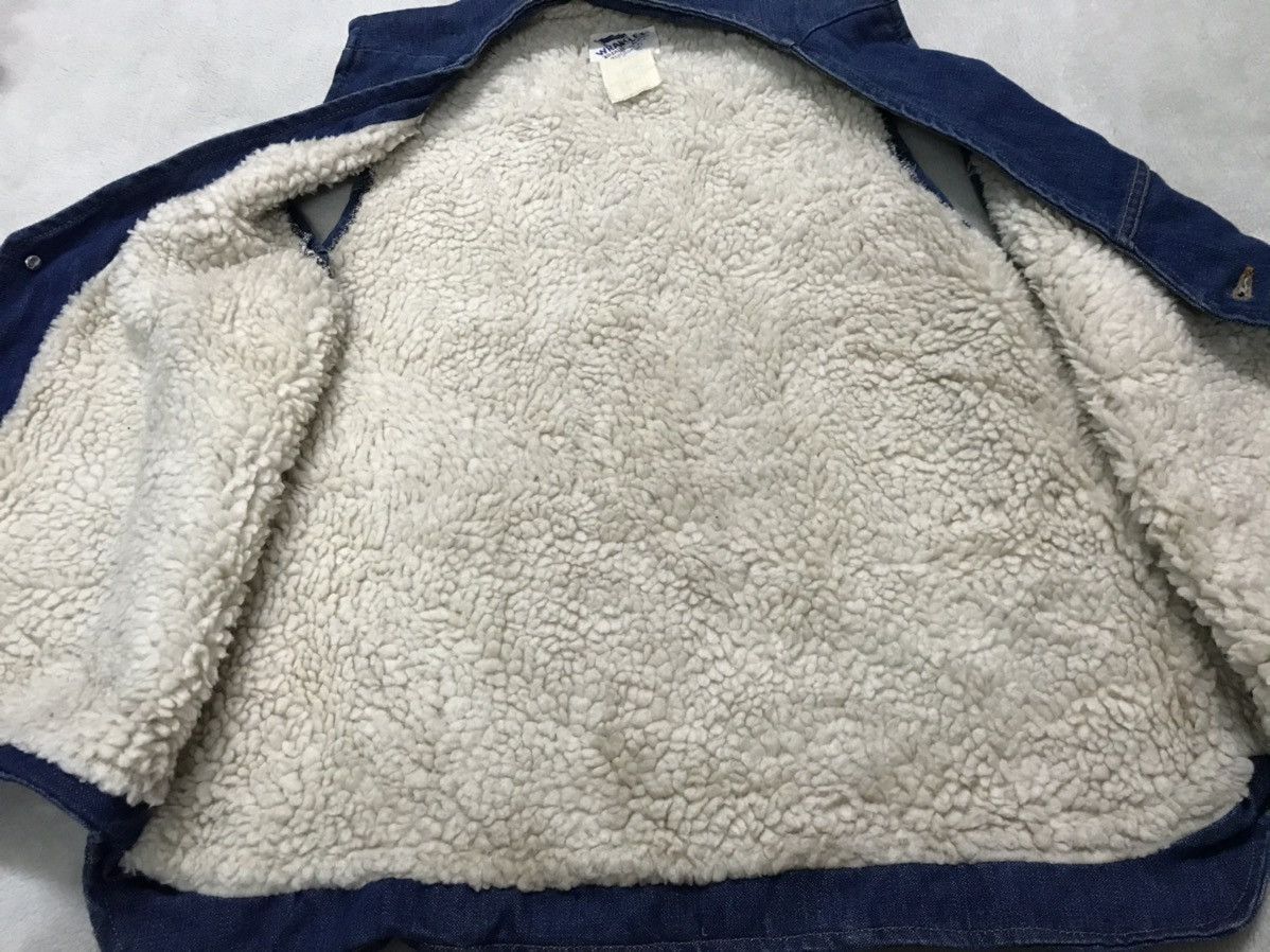 Vintage × Wrangler Vintage 70s Wrangler Vest with Wool Leathers Size L Size US L / EU 52-54 / 3 - 8 Thumbnail